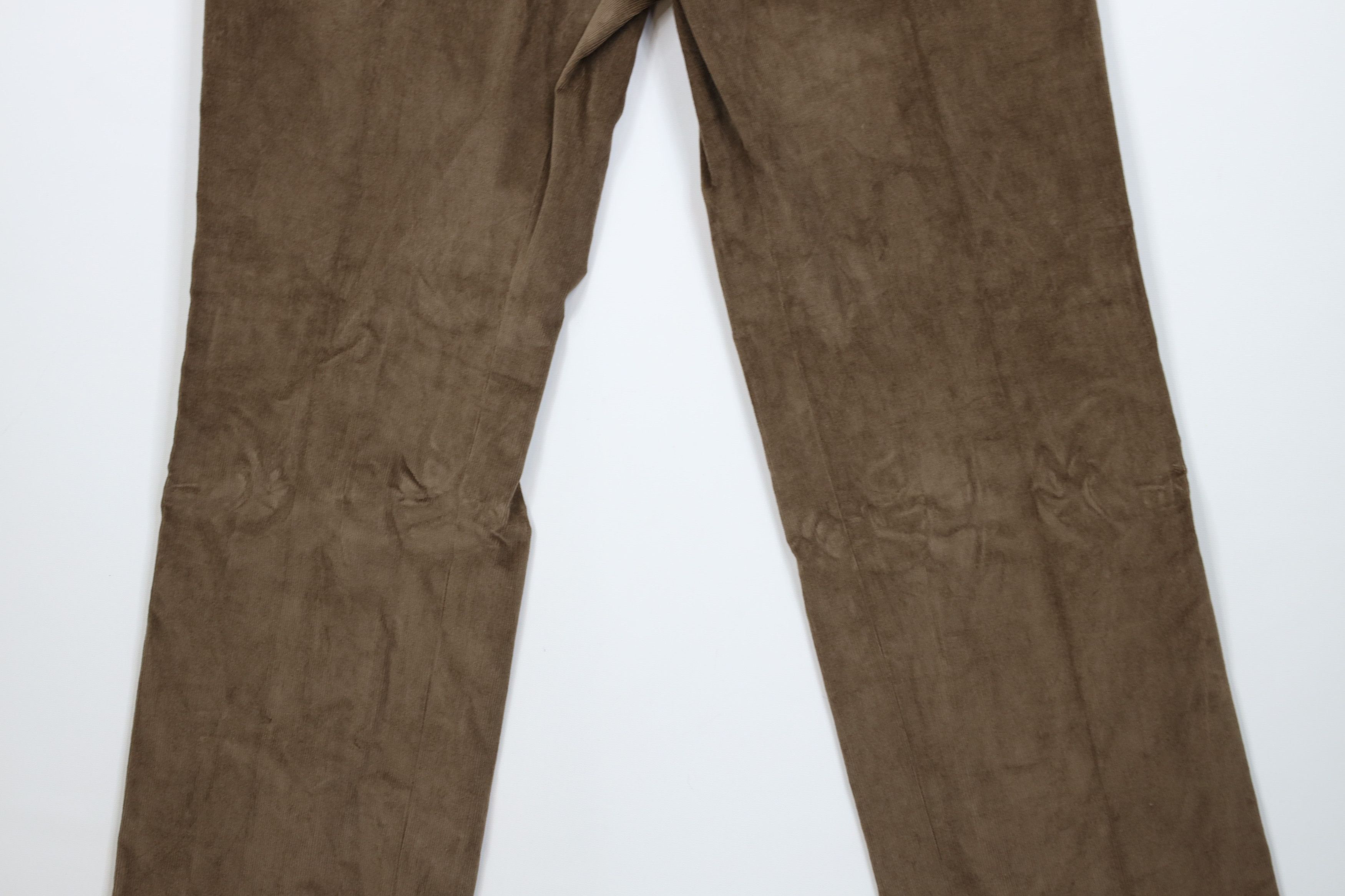 Banana Republic New Banana Republic Fit Stretch Corduroy Chino Pants Brown Size US 33 - 3 Thumbnail