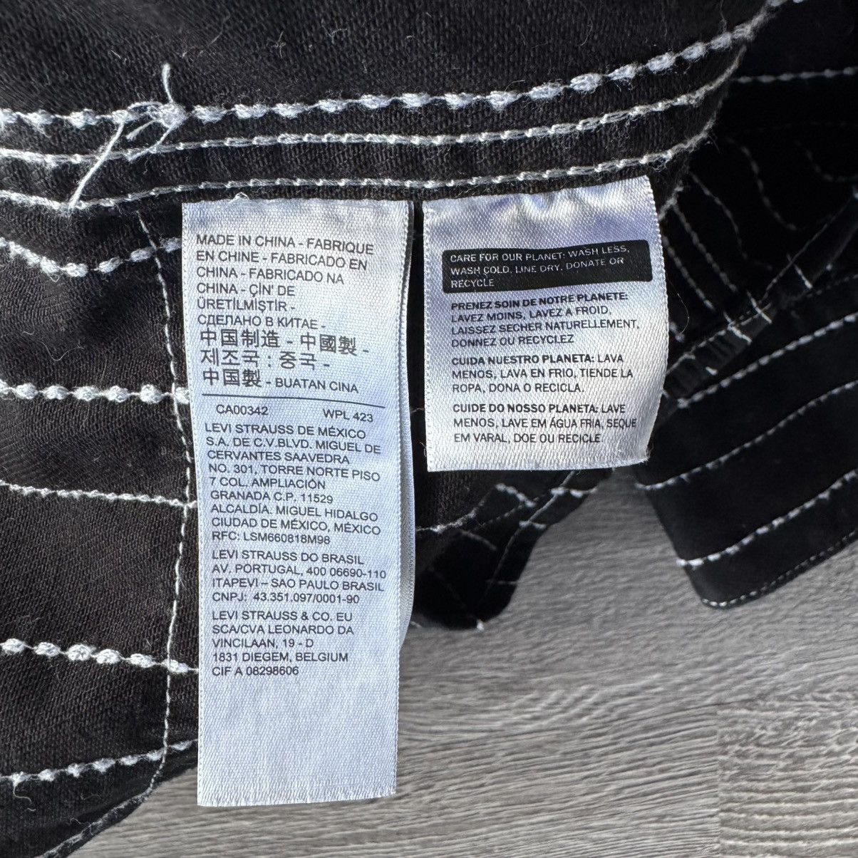 DENIM TEARS × Levi's Denim Tears Peace Patchwork Western Button Up Shirt XL Size US XL / EU 56 / 4 - 3 Thumbnail