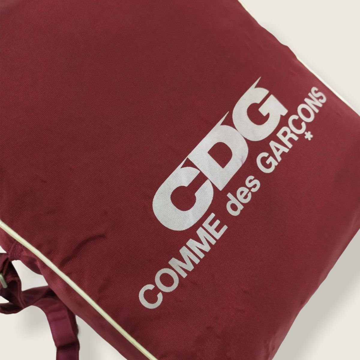 Comme des Garcons Homme Plus ‼️YES‼️ CDG BIG LOGO SHOULDER CROSSBODY BAG Size ONE SIZE - 6 Thumbnail