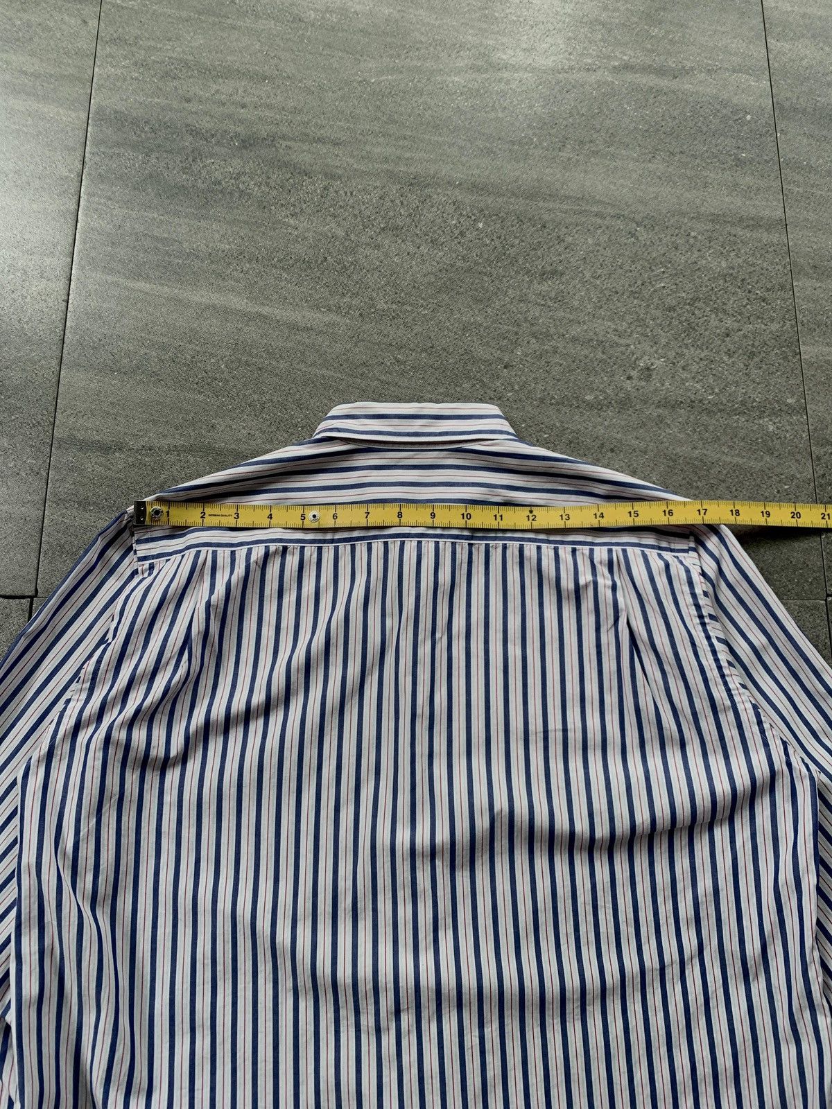 Comme des Garcons Homme FREE TAX! CDGH Striped Longsleeve Shirts Size US S / EU 44-46 / 1 - 12 Thumbnail