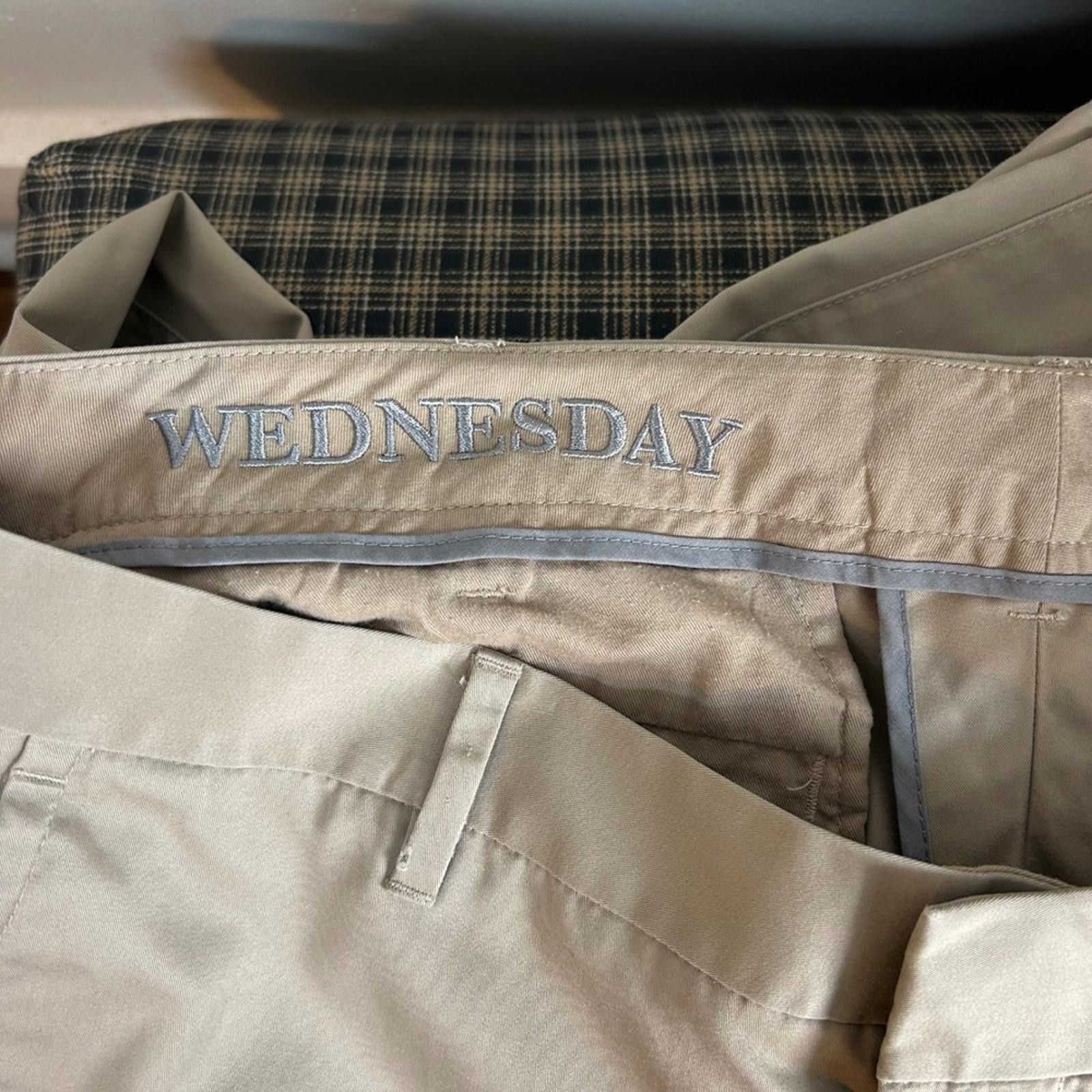 Bonobos BONOBOS Slim Fit Khaki Chinos Flat Front Cotton Pants Size US 36 / EU 52 - 4 Thumbnail