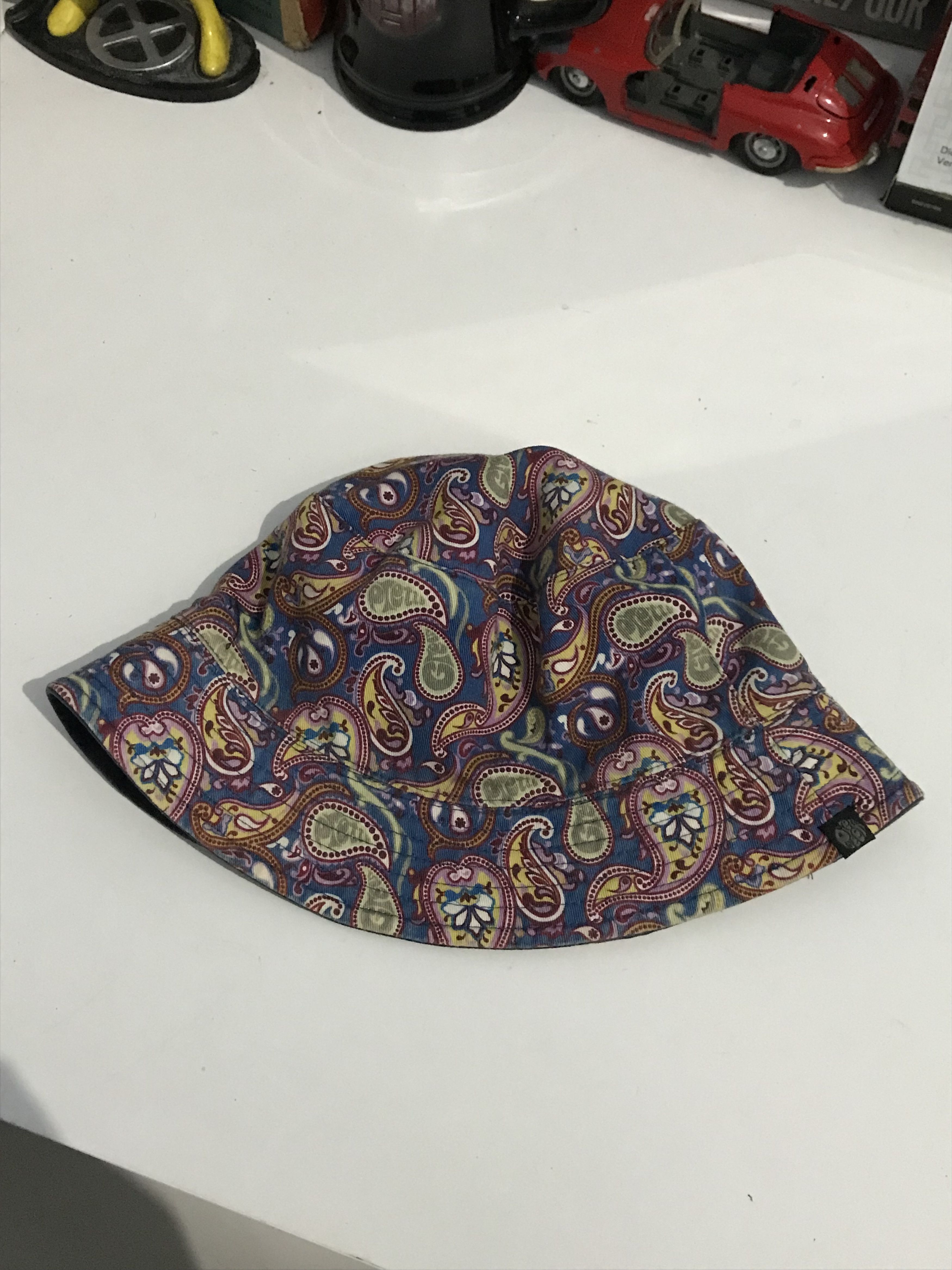 Designer × Other UK × Pretty Green PRETTY GREEN ASTAN PAISLEY BUCKET HAT VINTAGE Pretty Green Size ONE SIZE - 13 Thumbnail