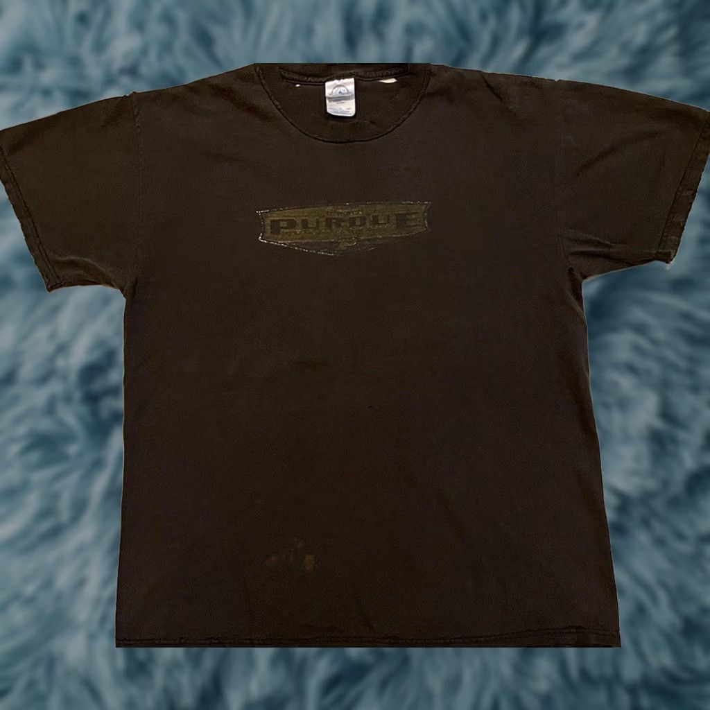 Thrasher VINTAGE Purdue University Shirt M College PE Grunge 90s Y2K Black Faded Distress Size US M / EU 48-50 / 2 - 1 Thumbnail