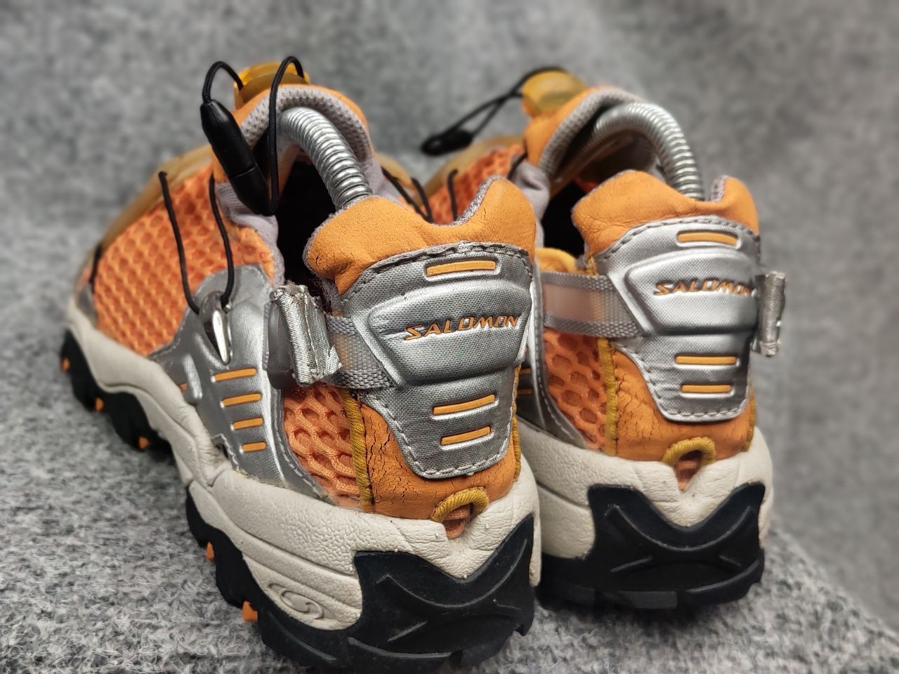 Salomon Rare Vintage Salomon Techamphibian drawstrings Sneakers Size US 5.5 / EU 38 - 13 Thumbnail