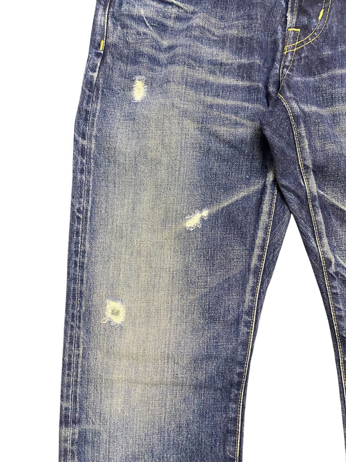 Hysteric Glamour Hysteric Glamour Distressed Stud Denim Size US 30 / EU 46 - 6 Thumbnail