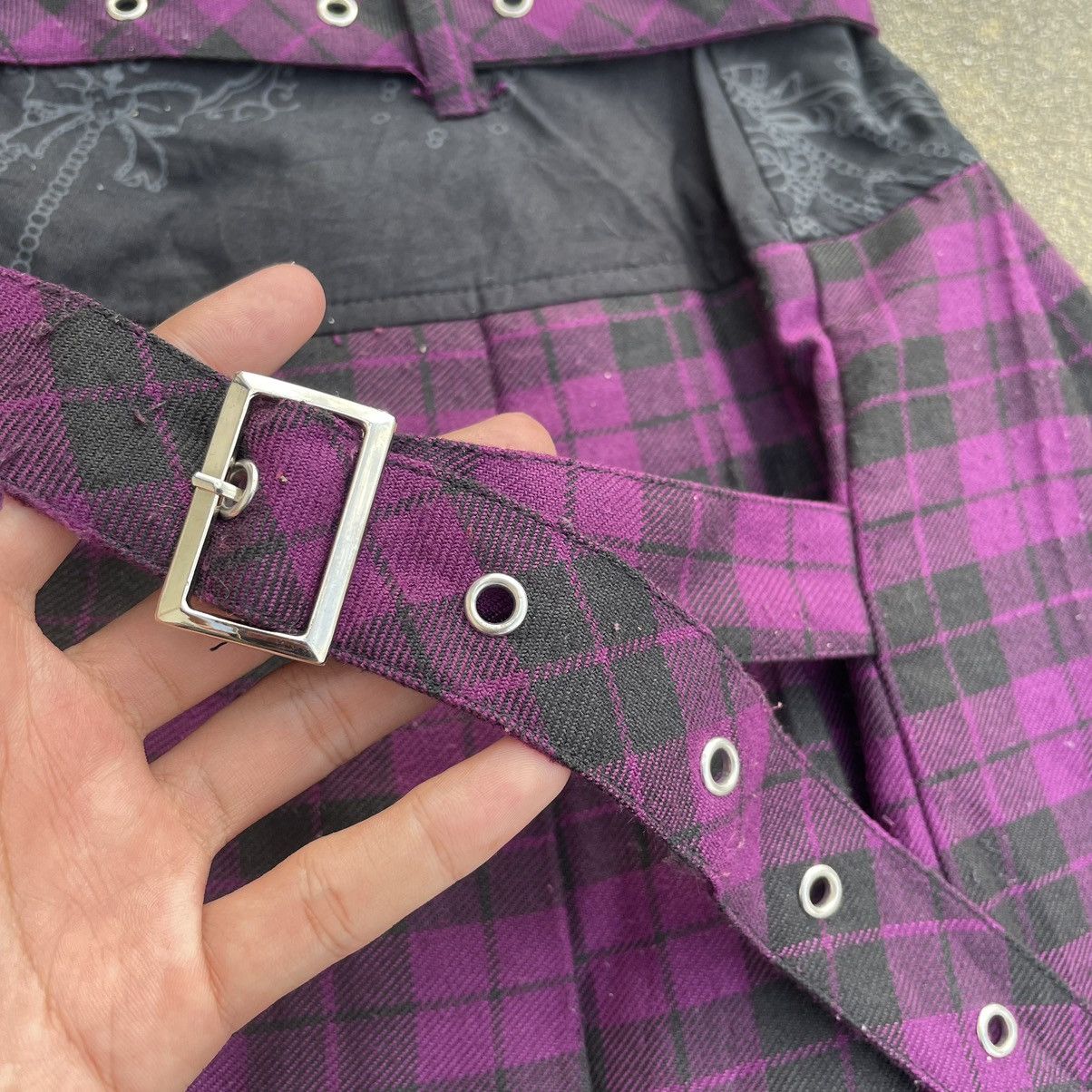 If Six Was Nine Blood Storm Mini Skirt With Removeable Pocket Punk Style Size 27" / US 4 / IT 40 - 7 Thumbnail
