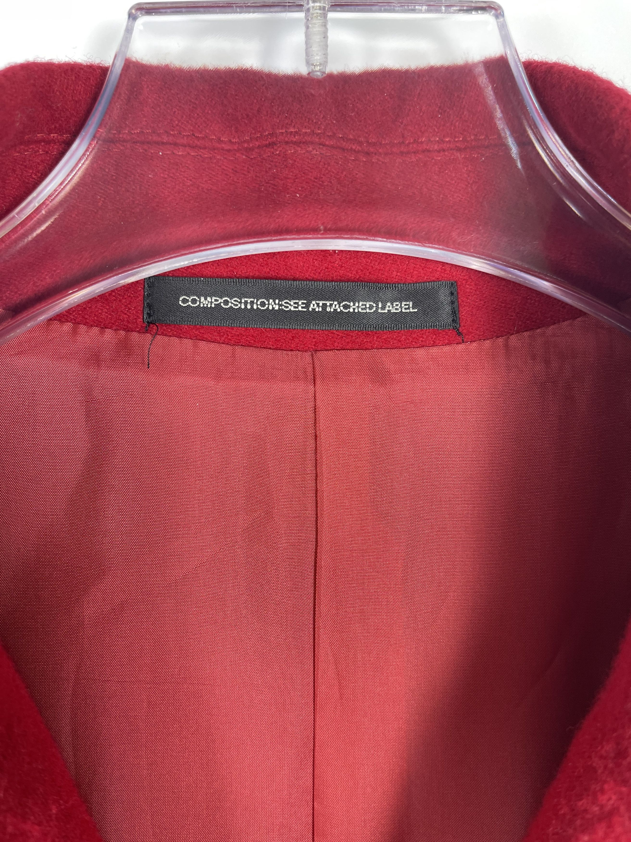 Yohji Yamamoto Yohji Yamamoto Y's SS08 Bleached Red Coat Size US M / EU 48-50 / 2 - 3 Thumbnail