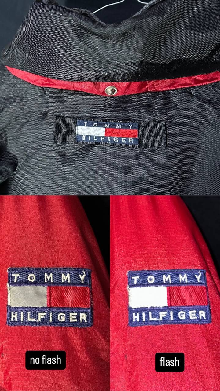 Tommy Hilfiger × Vintage 90s Tommy Hilfiger Jacket Puffer Down Streetwear duck Size US L / EU 52-54 / 3 - 10 Thumbnail
