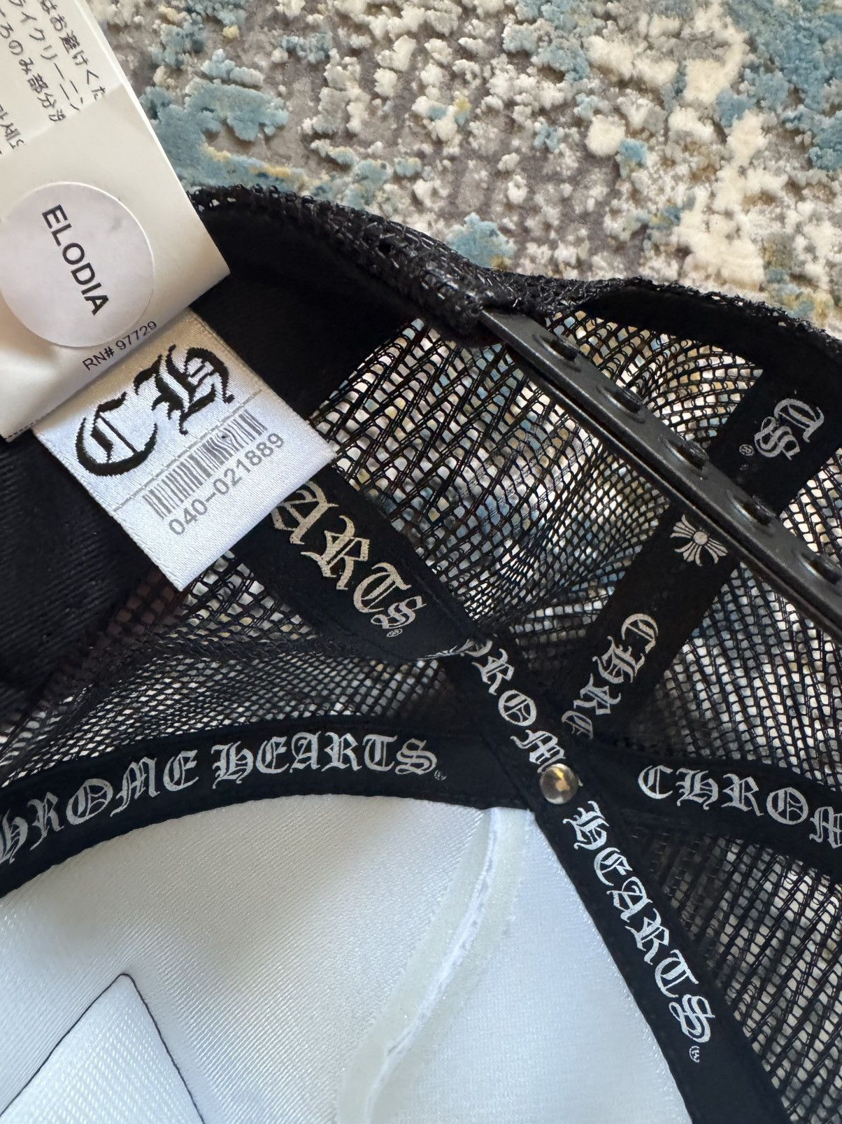 Chrome Hearts Chrome hearts trucker cap FUCK Size ONE SIZE - 4 Thumbnail