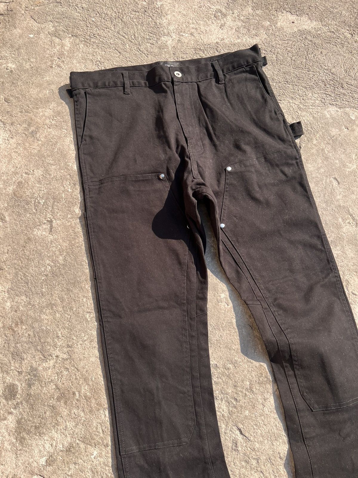 Vuja De VUJA DE DOUBLE KNEE STRETCH CARPENTER PANTS Size US 32 / EU 48 - 2 Thumbnail