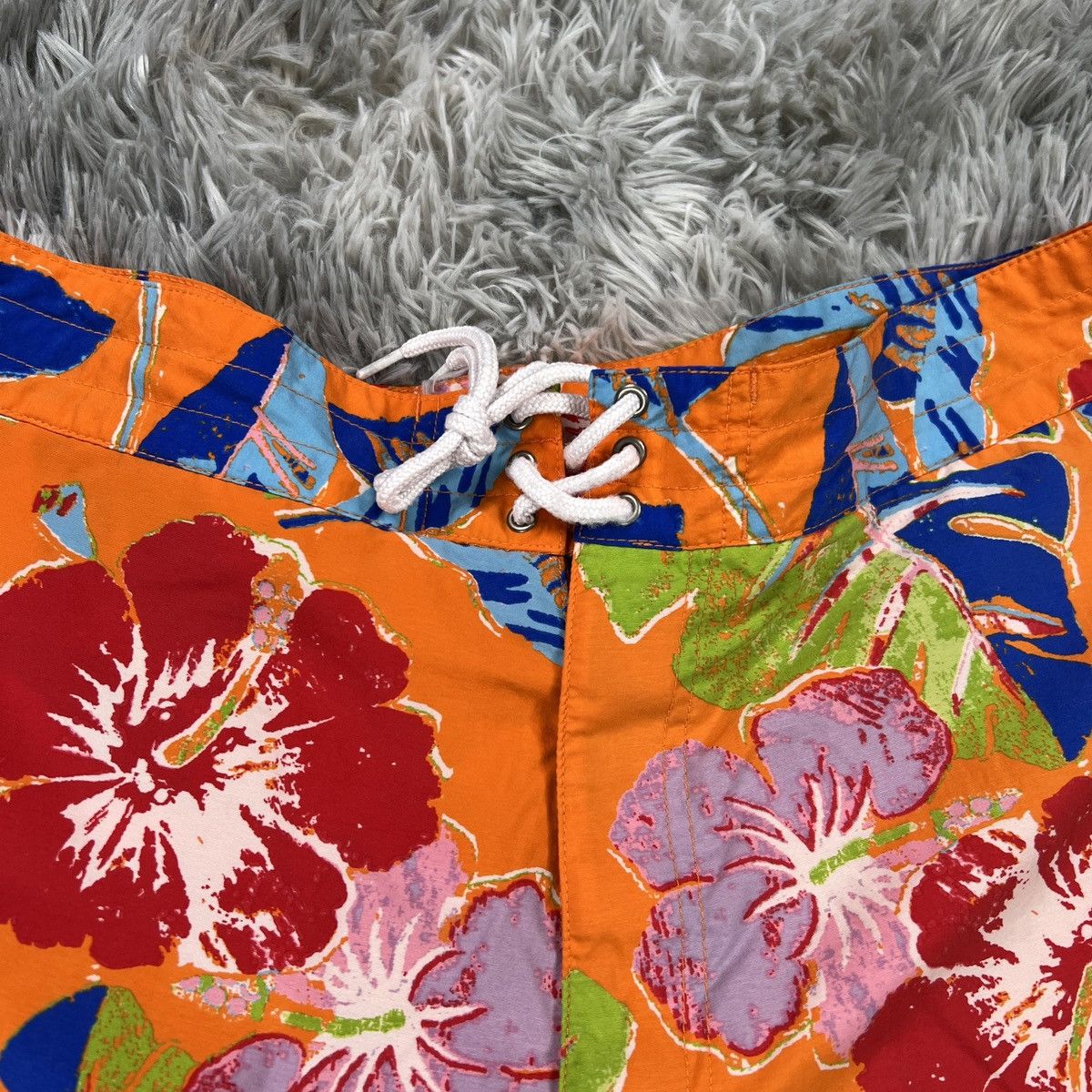 Designer × Polo Ralph Lauren RARE Vintage Polo Sport Floral Print Swim Trunks (Size 34) Size US 34 / EU 50 - 5 Thumbnail