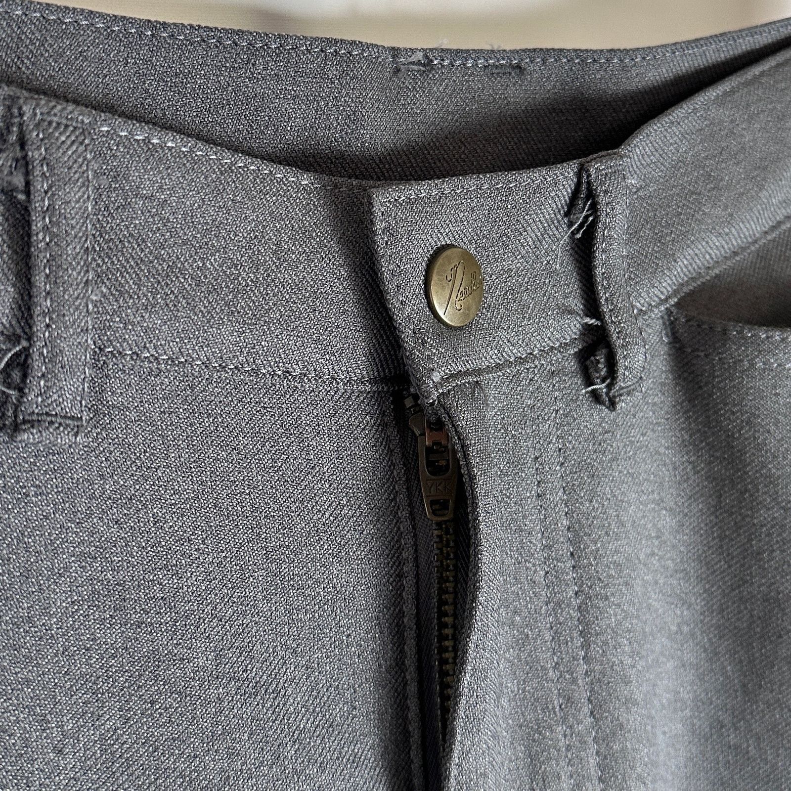Needles Grey Western Twill Pant Size US 30 / EU 46 - 4 Thumbnail