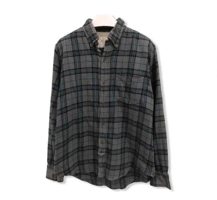 Ciaopanic Ciopanic Japan Plaid Tartan Flannel Shirt 👕 Size US M / EU 48-50 / 2 - 1 Thumbnail