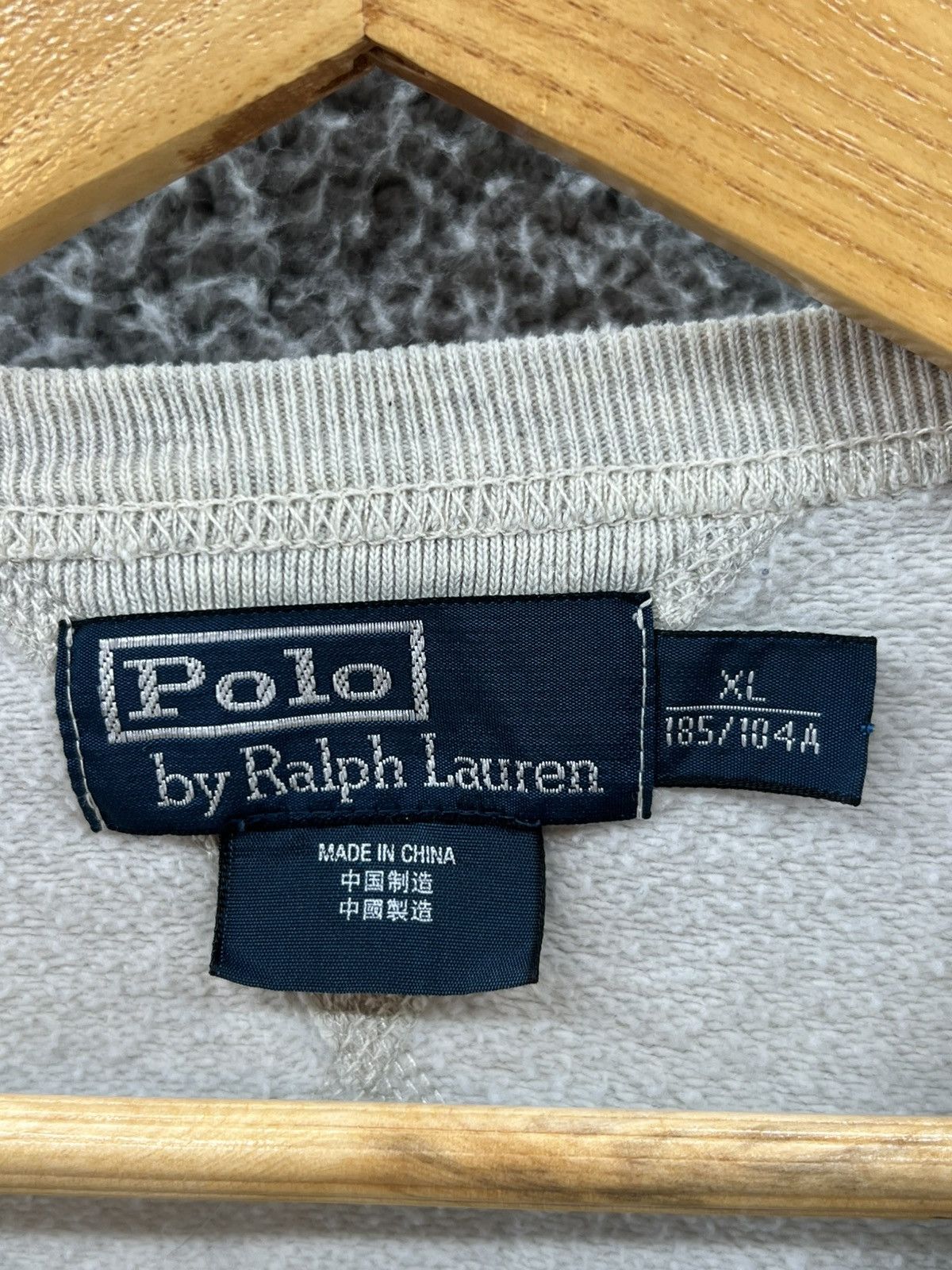 Polo Ralph Lauren Vintage Polo Ralph Lauren Double V Sweatshirt Gray Size XL Size US XL / EU 56 / 4 - 3 Thumbnail