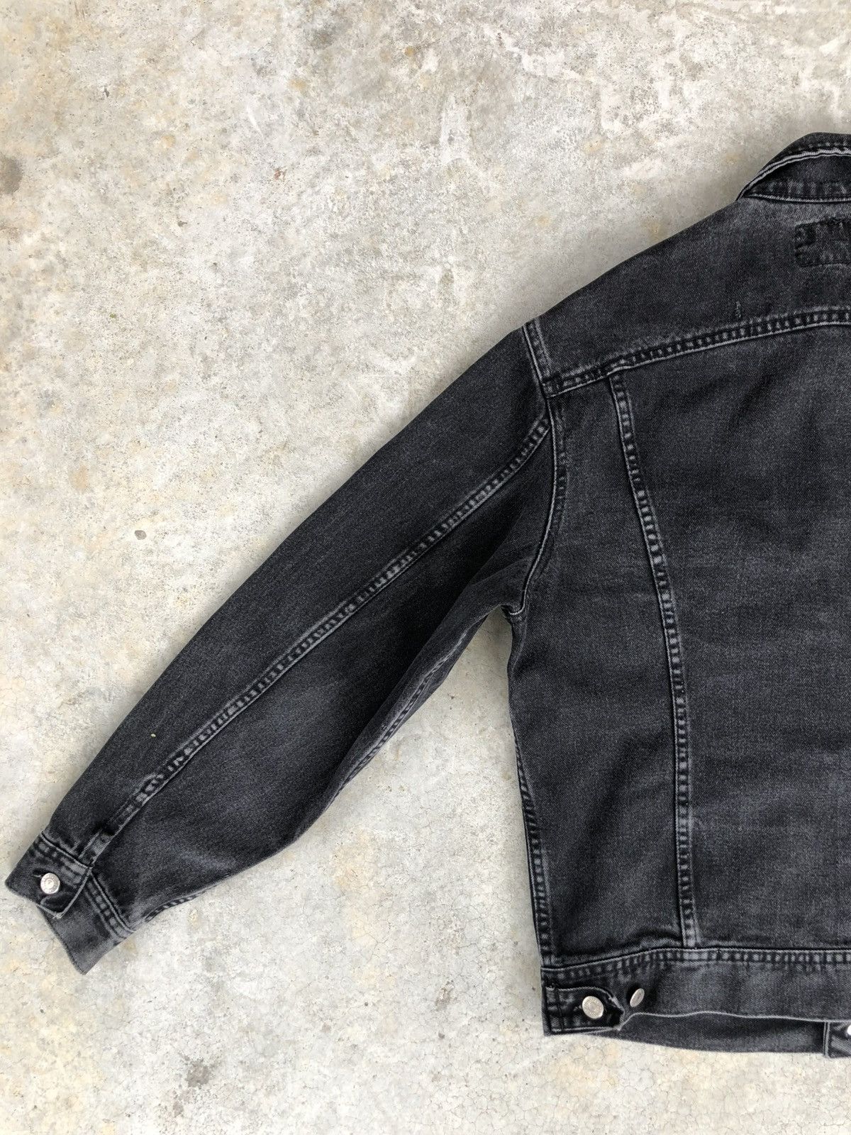 If Six Was Nine Vintage 90s Lee Denim Jacket Distressed Size US L / EU 52-54 / 3 - 9 Thumbnail