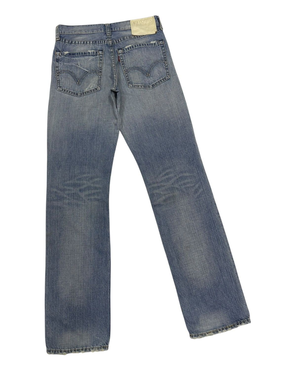 Kapital Vintage Levis Patchwork Faded Distressed Denim Jean Size US 30 / EU 46 - 4 Thumbnail