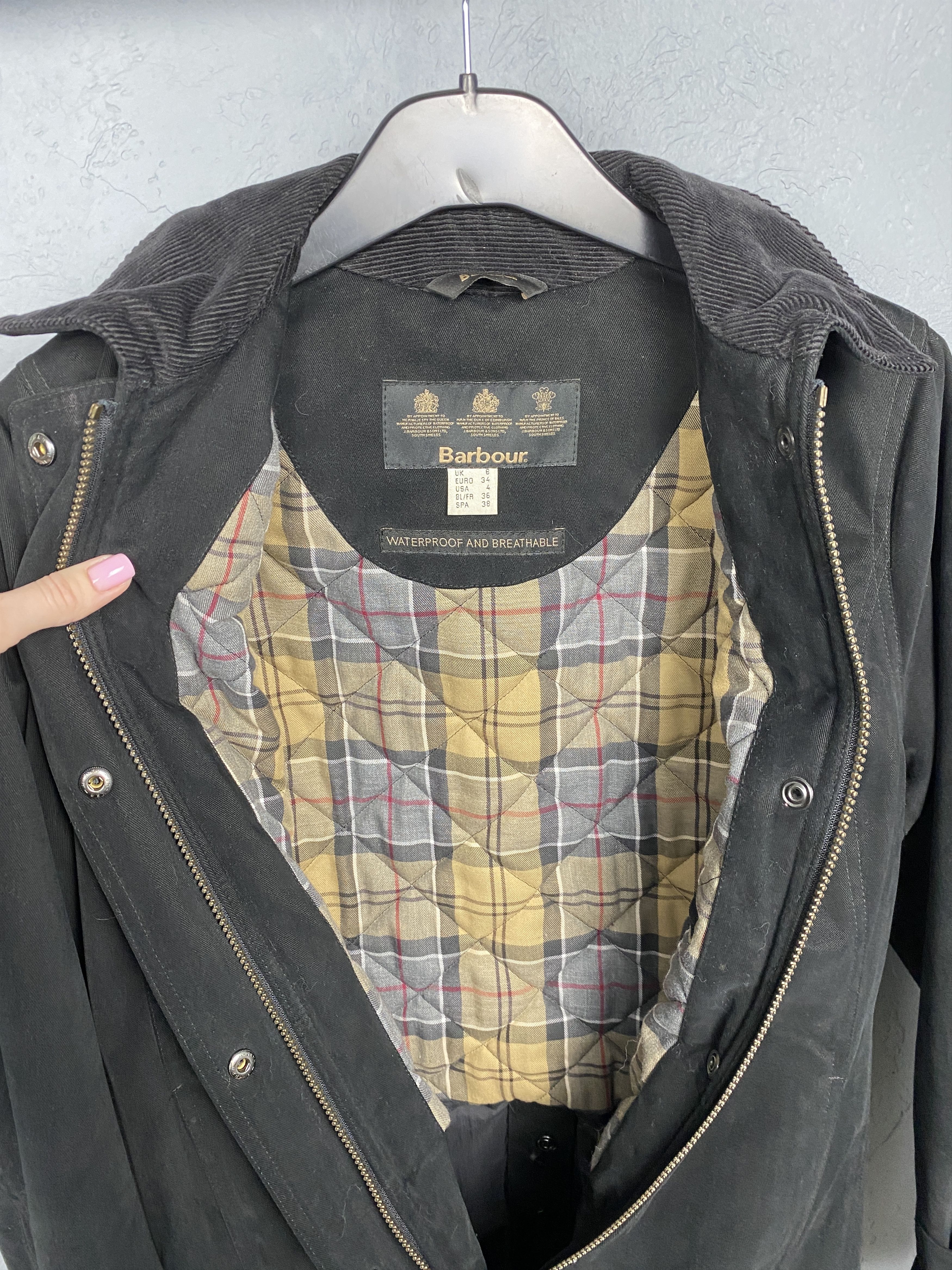 Barbour Barbour Vintage Womens Newmarket Coat Jacket Size S / US 4 / IT 40 - 6 Thumbnail