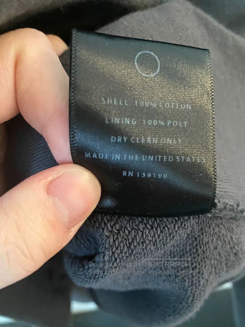 Fear of God Fear of God Washed black fourth season sweatshirt Size US M / EU 48-50 / 2 - 5 Thumbnail