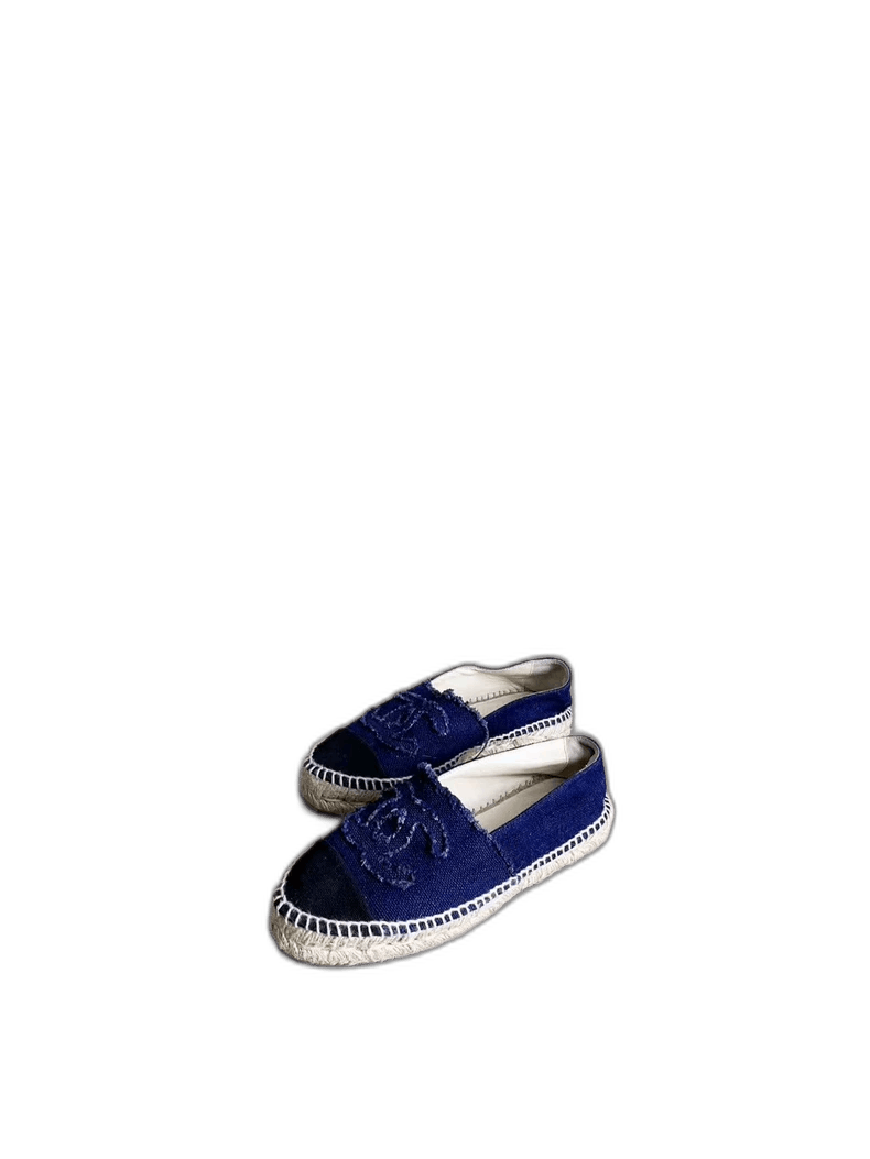 Chanel Chanel Blue Fisherman Shoes Size 36 Size US 6 / IT 36 - 1 Thumbnail