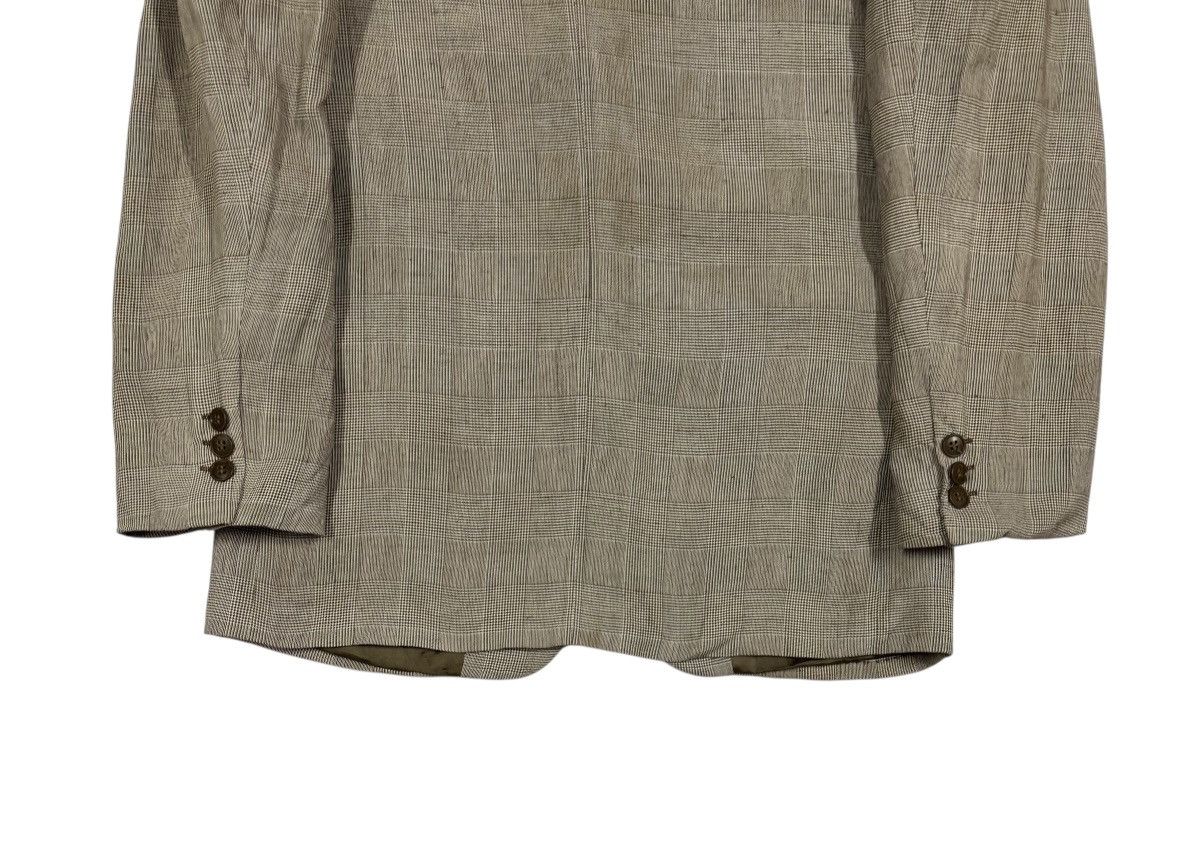 Emporio Armani Vtg🔥Emporio Armani Checkered Blazer Casual Size 48R - 13 Thumbnail