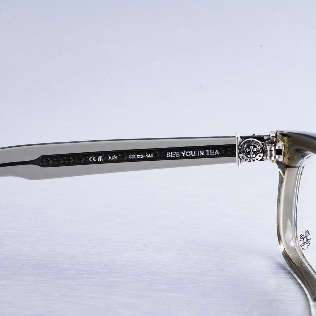 Chrome Hearts CHROME HEARTS SEE YOU IN TEA ARMY GLASSES Size ONE SIZE - 5 Thumbnail