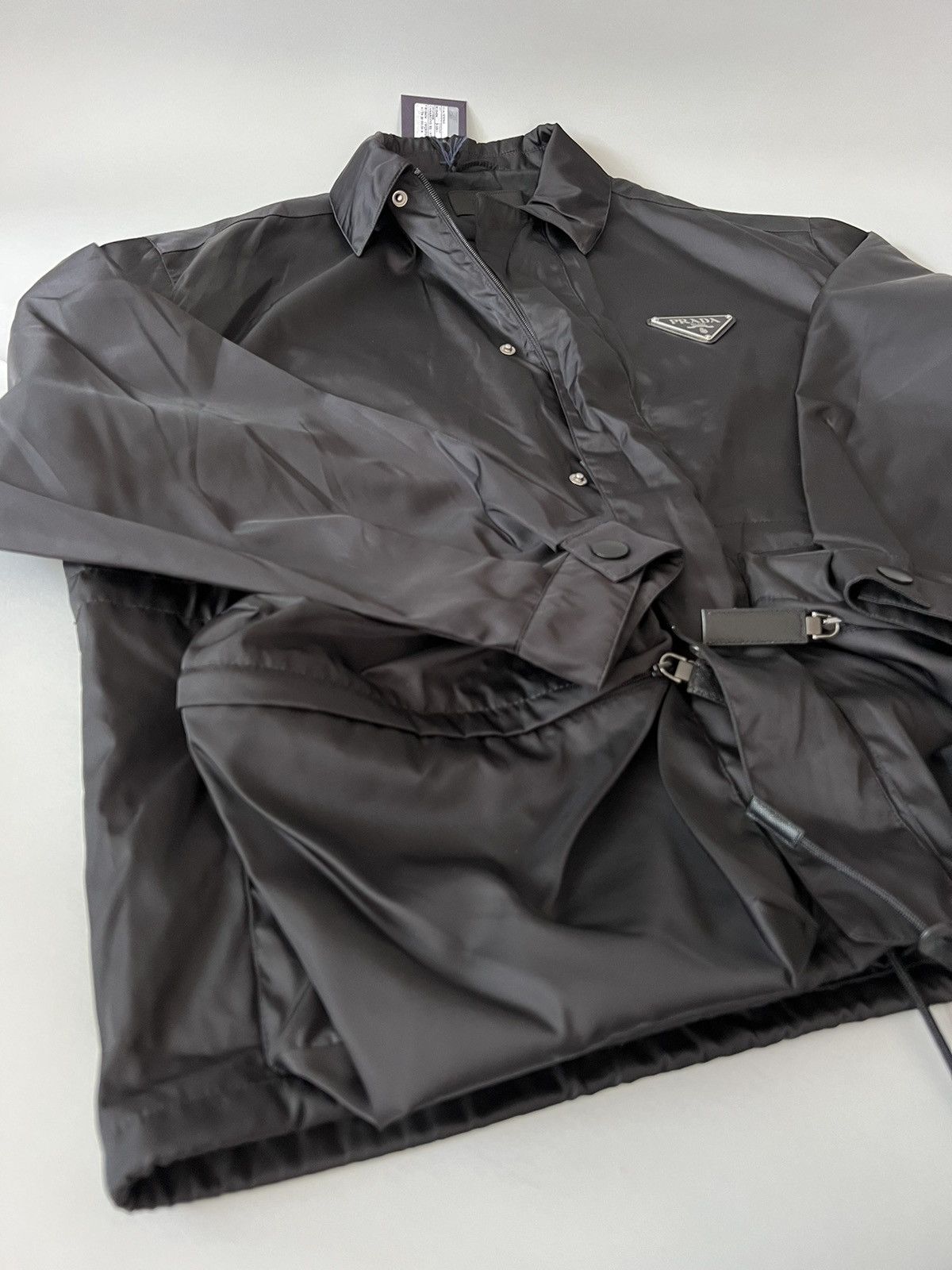 Prada Prada Nylon Cargo Jacket Size US L / EU 52-54 / 3 - 7 Thumbnail