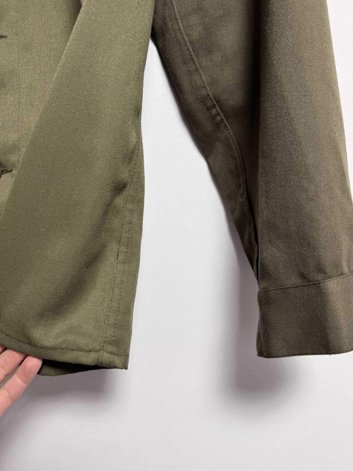 Vintage VINTAGE MILITARY HBT PVBA MONETEX LENDELEDE 96-100 Size US XL / EU 56 / 4 - 8 Thumbnail