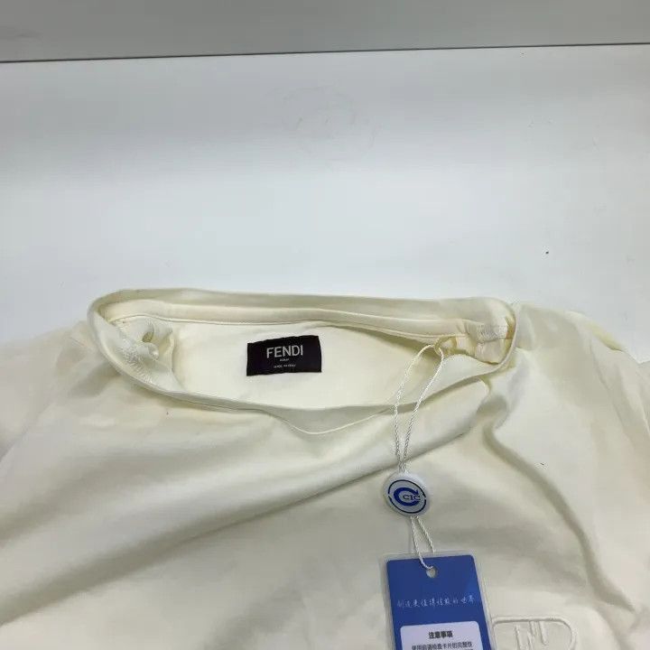 Fendi Fendi FW22 Embroidered Short Sleeve T-Shirt -2507 Size US S / EU 44-46 / 1 - 1 Thumbnail
