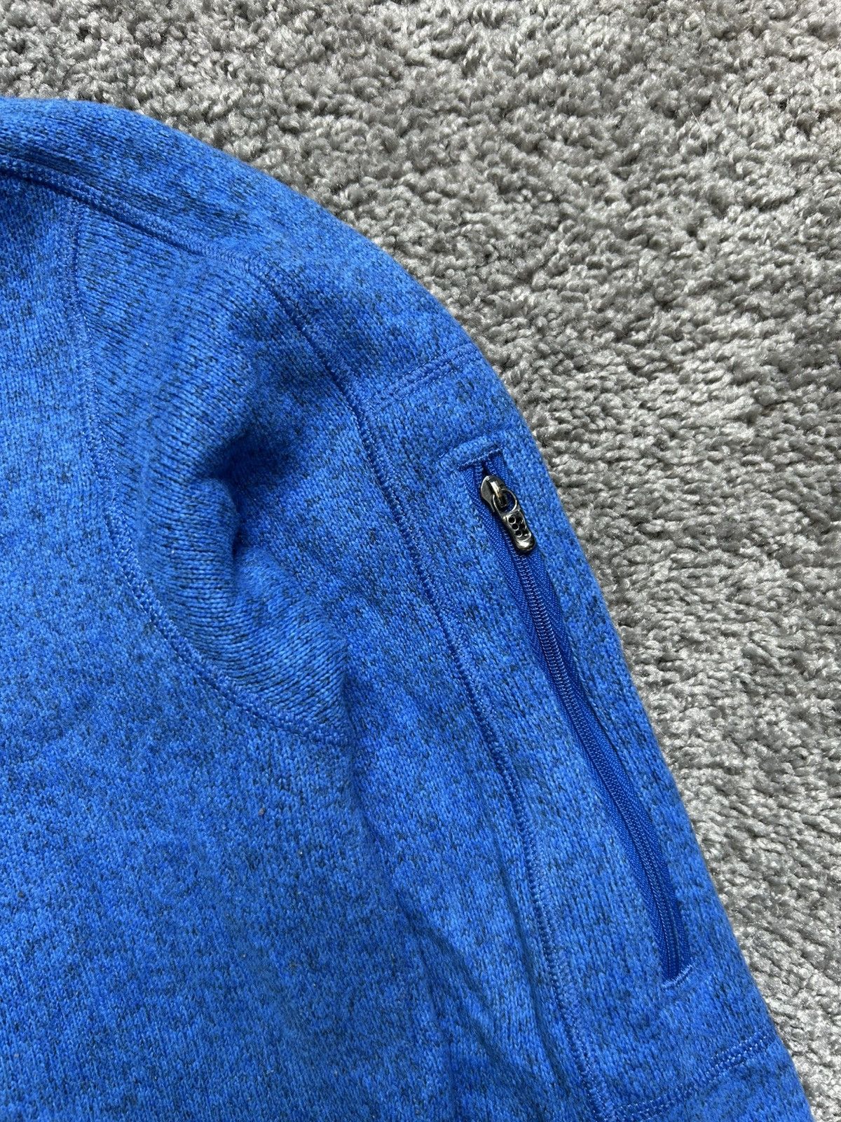 Patagonia Vintage 90s Patagonia Better Sweater Quarter Zip Blue Size US S / EU 44-46 / 1 - 3 Thumbnail