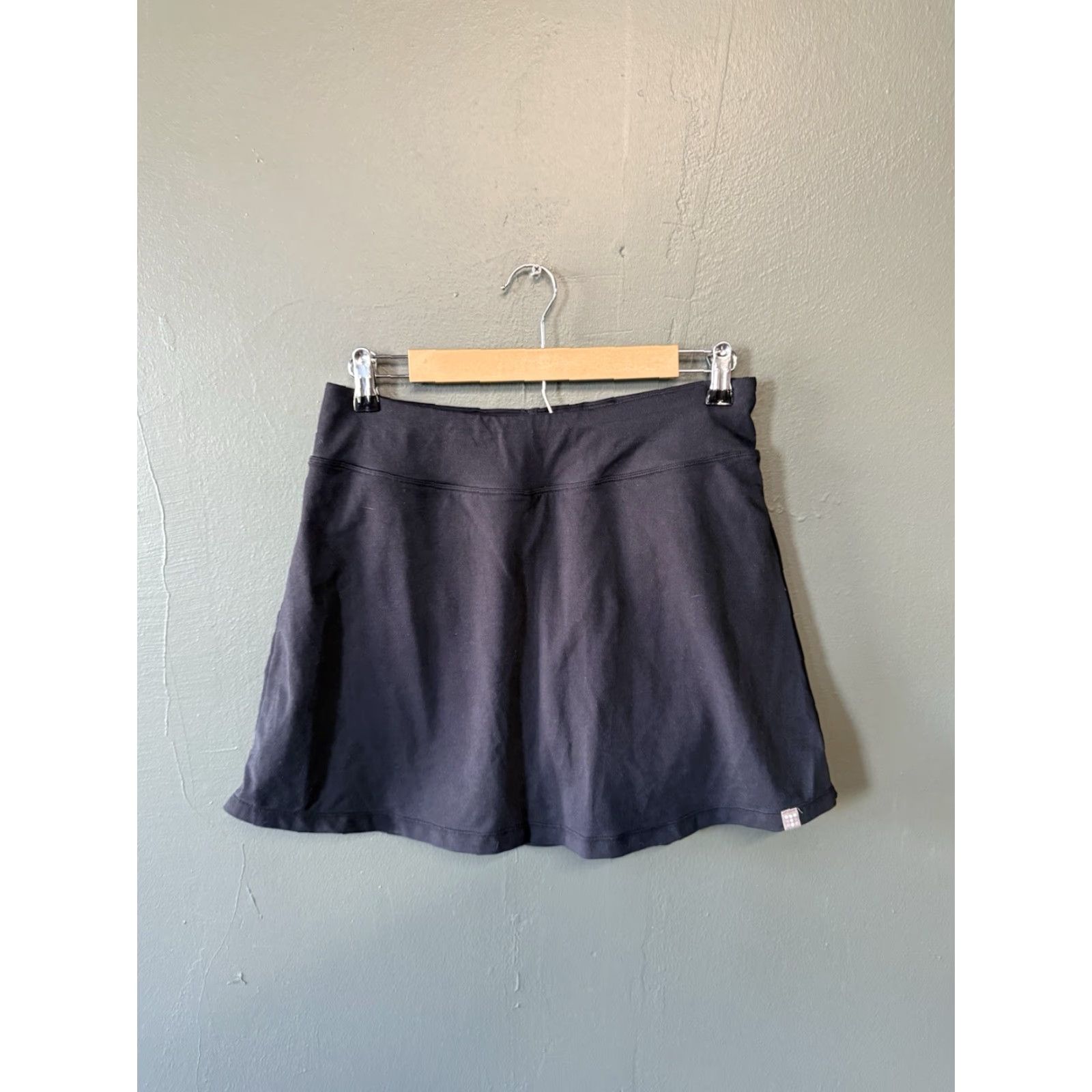 Vintage Title Nine Womens Skirt Athletic Black Pullon Lined Knee Length Size M Pickleball тему Size 32" / US 10 / IT 46 - 2 Thumbnail