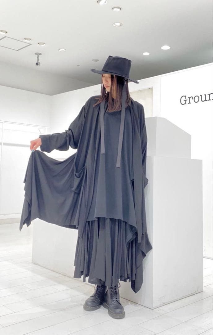Ground Y SS22 Cardigan draped overall Size US L / EU 52-54 / 3 - 6 Thumbnail