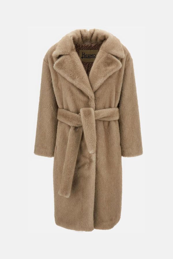 Herno COAT IN SOFT ALTERNATIVE FUR Size M / US 6-8 / IT 42-44 - 1 Thumbnail