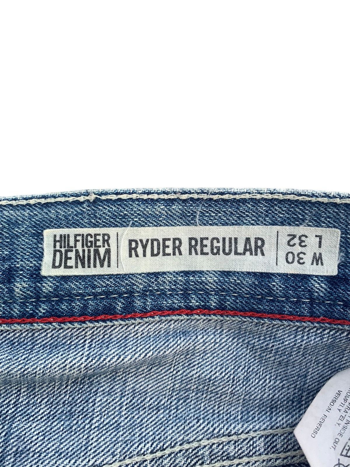 Kapital TOMMY HILFIGER SELVEDGE RUSTY DISTRESSED DENIM Size US 30 / EU 46 - 16 Thumbnail