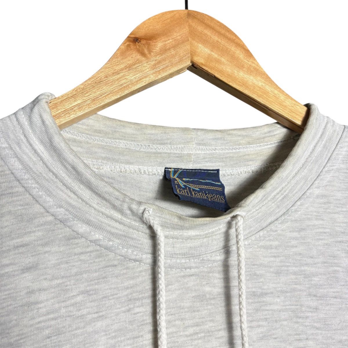 Karl Kani × Vintage Vintage 90s Karl Kani NY Logo Jumper Crewneck T-Shirt Size US L / EU 52-54 / 3 - 7 Thumbnail