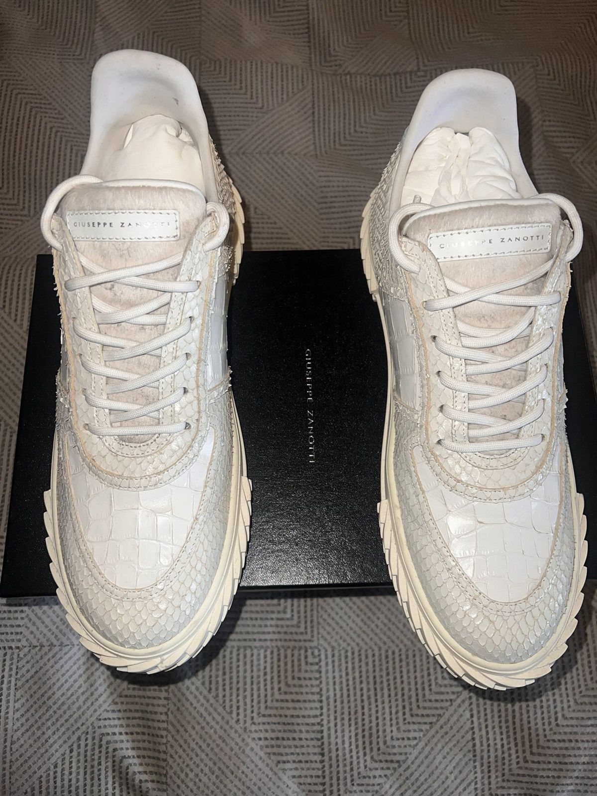 Giuseppe Zanotti Blabber 2.0 Biano sz 44 Size US 11 / EU 44 - 2 Thumbnail