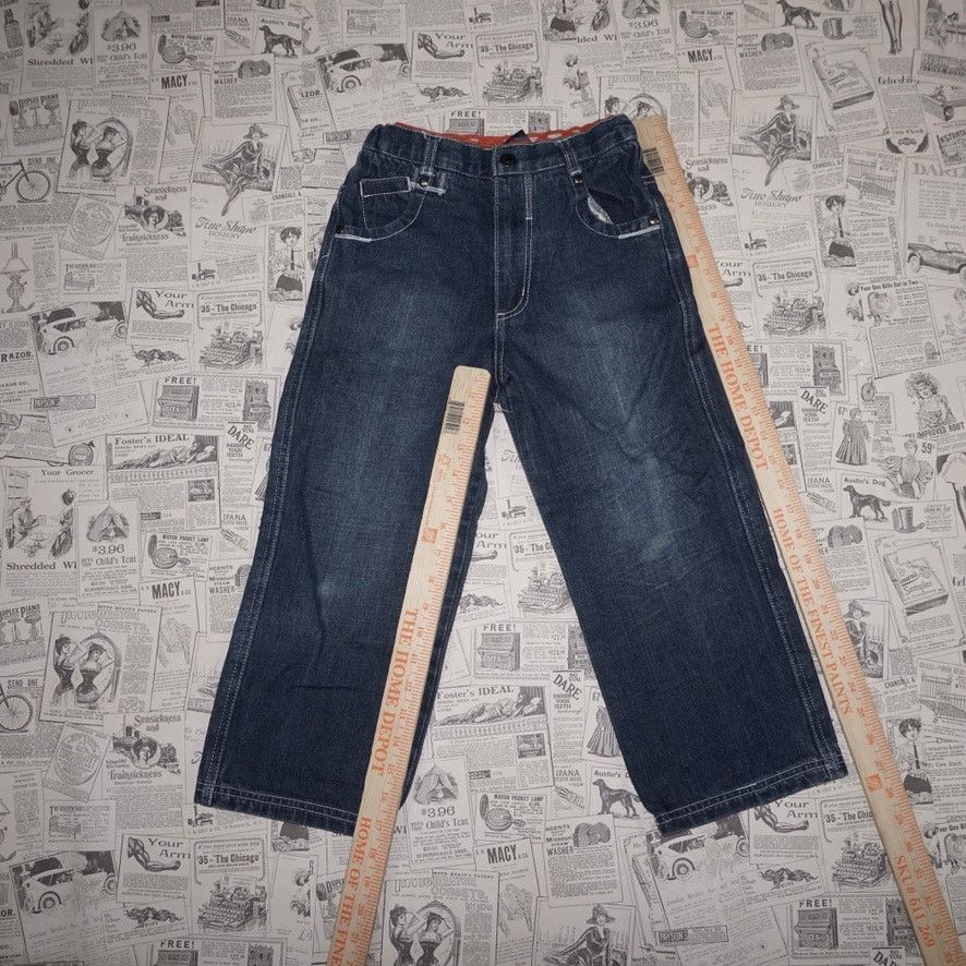 U.S. Polo Assn. 3T - Vintage Y2K US Polo ASSC baggy 2000s denim youth pants Size 26 - 4 Thumbnail
