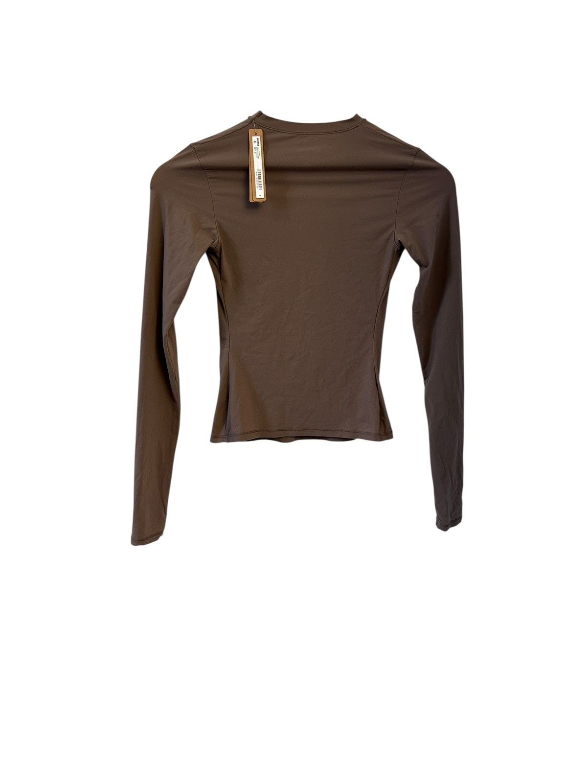 SKIMS Skims Fits Everybody Long Sleeve T-shirt Amethyst XS NWT Size XS / US 0-2 / IT 36-38 - 3 Thumbnail