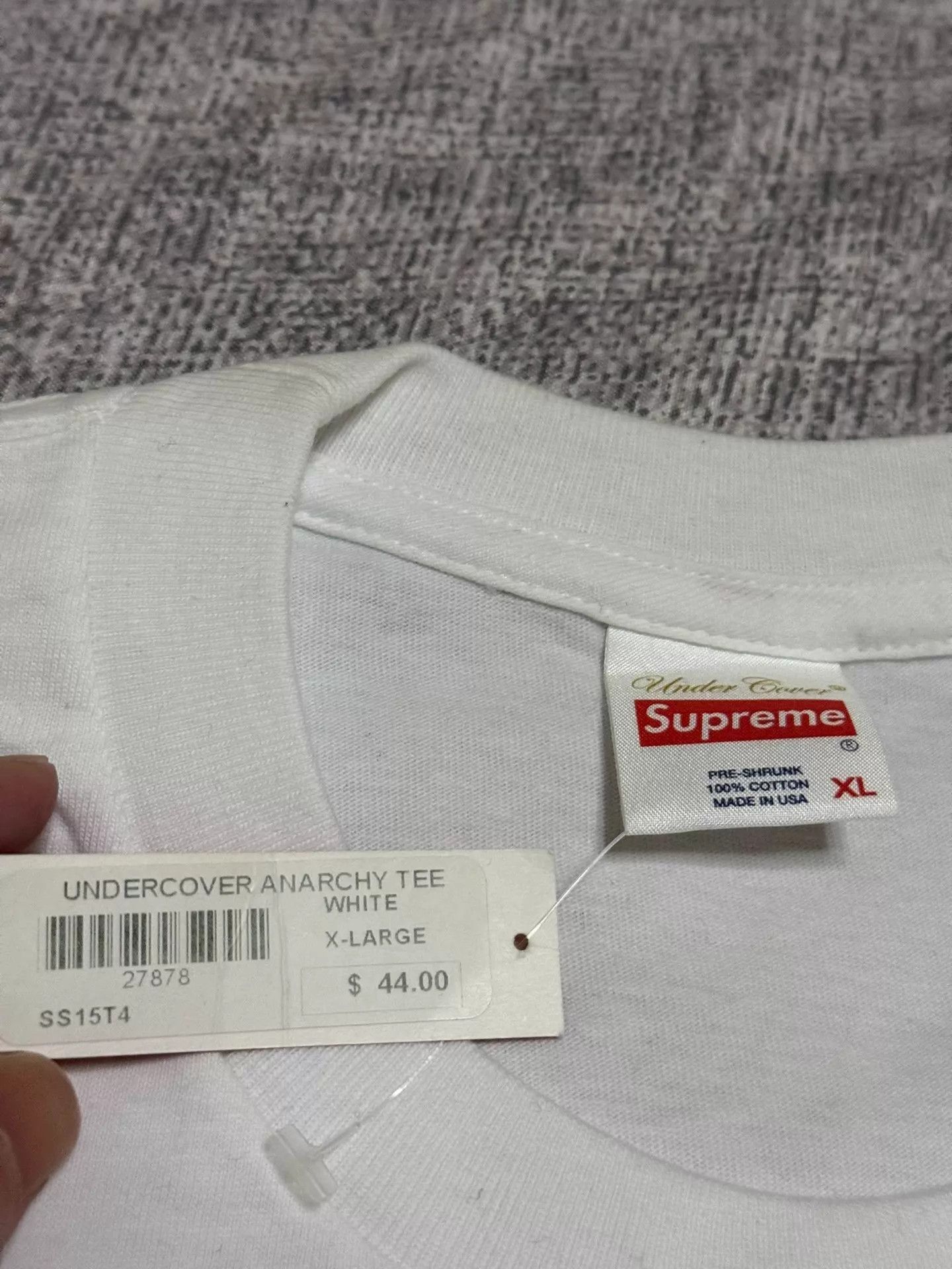 Supreme Supreme x Undercover Anarchy 15SS XL Tee New 1of1 Size US XL / EU 56 / 4 - 4 Thumbnail