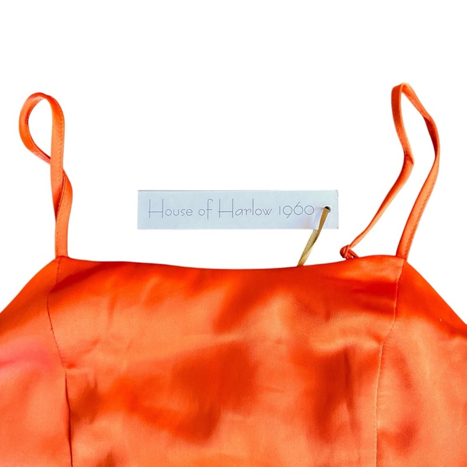 House of Harlow NWT House of Harlow 1960 Orange Crop Top – Size S Size S / US 4 / IT 40 - 2 Thumbnail