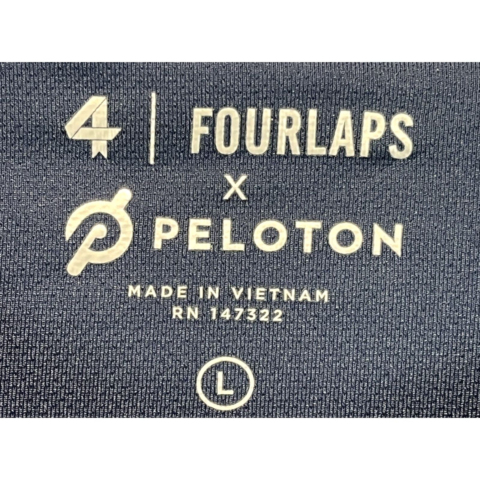 Vintage VINTAGE Peloton x Four Laps Sweatshirt Crew Neck Men's L Navy Zipper Pockets Sports Cycling Size US L / EU 52-54 / 3 - 5 Thumbnail