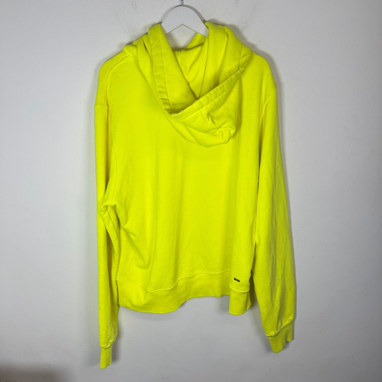 Amiri Amiri Neon Yellow Core Logo Hoodie Size M Size US L / EU 52-54 / 3 - 5 Thumbnail