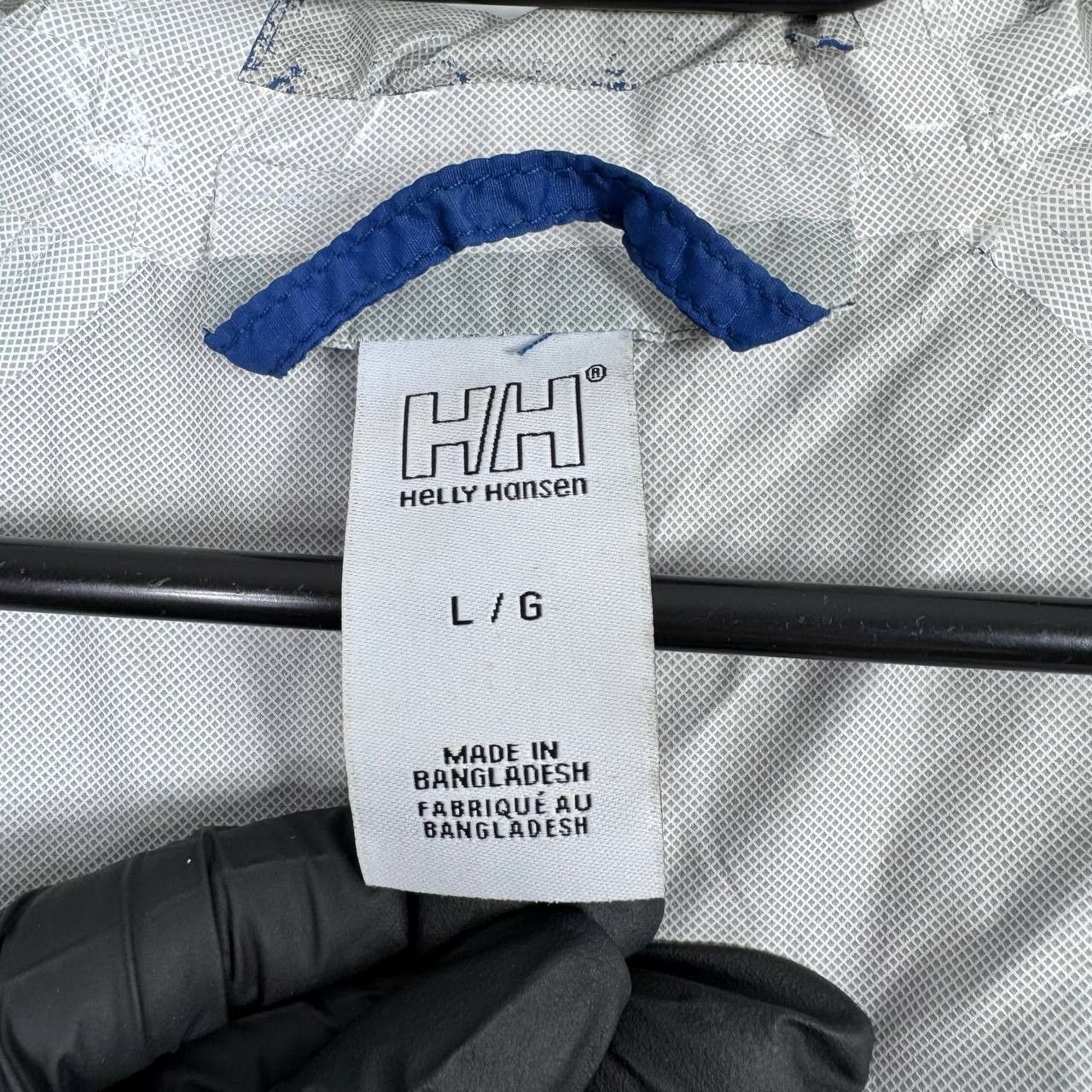 Helly Hansen Helly Hansen Waterproof Jacket Blue Hooded HH Womens Size L Size L / US 10 / IT 46 - 10 Thumbnail