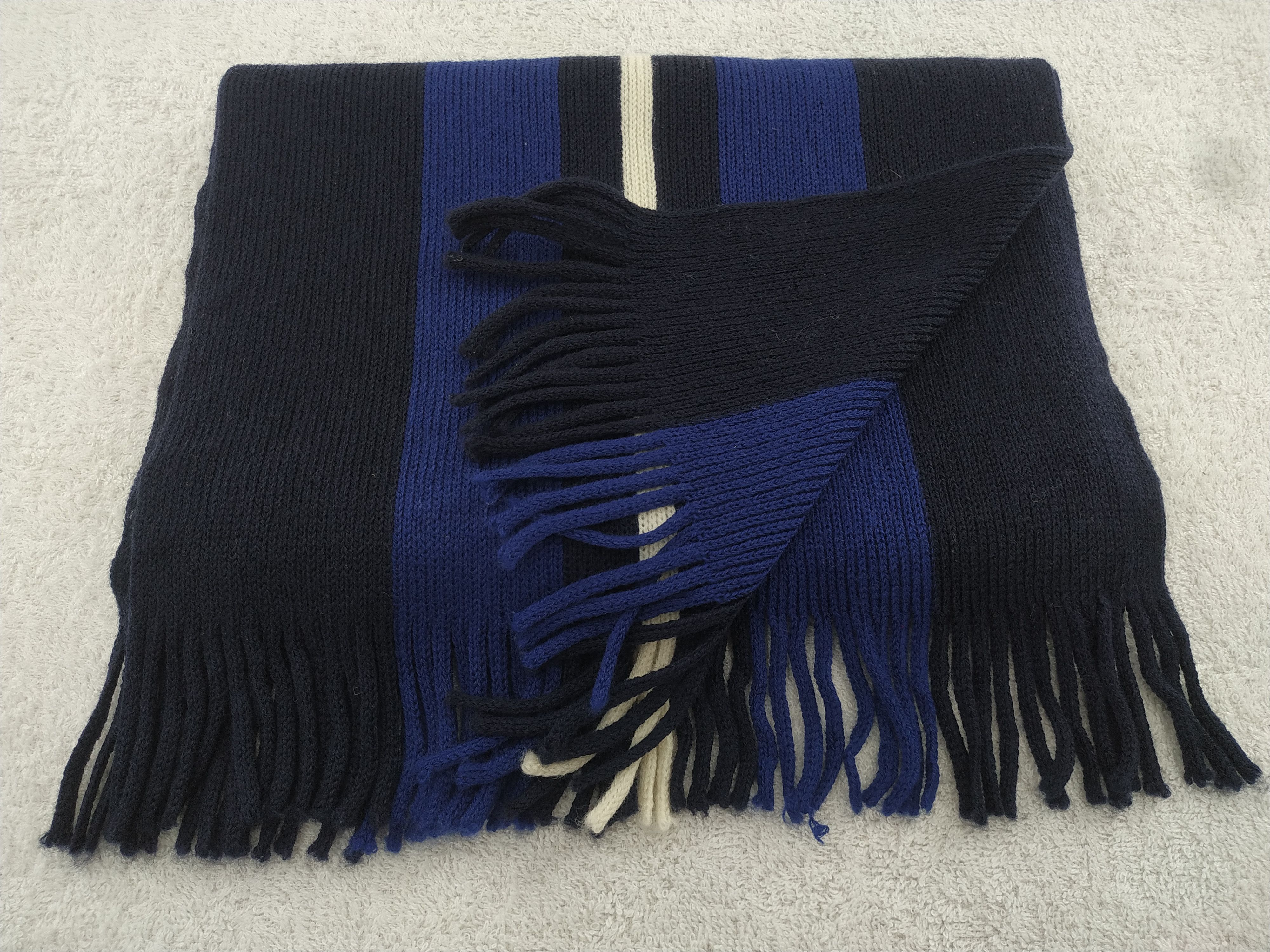 Fred Perry × Vintage Fred Perry Scarf / Muffler / Neckwear - WW586 Size ONE SIZE - 3 Thumbnail