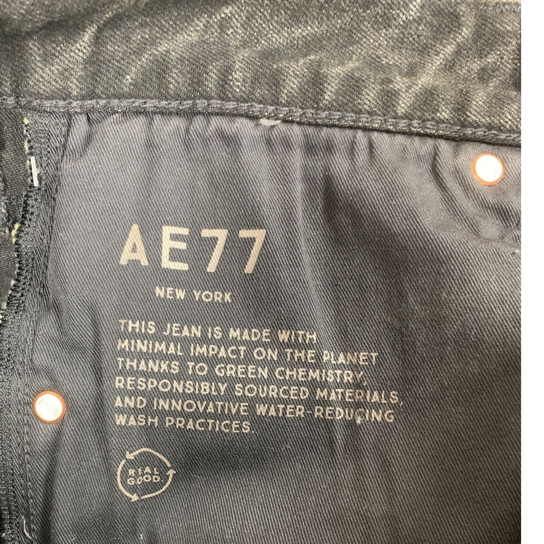 American Eagle Outfitters New American Eagle AE77 Womens Size 4 Reg Denim Black Jeans Size 27" / US 4 / IT 40 - 8 Thumbnail