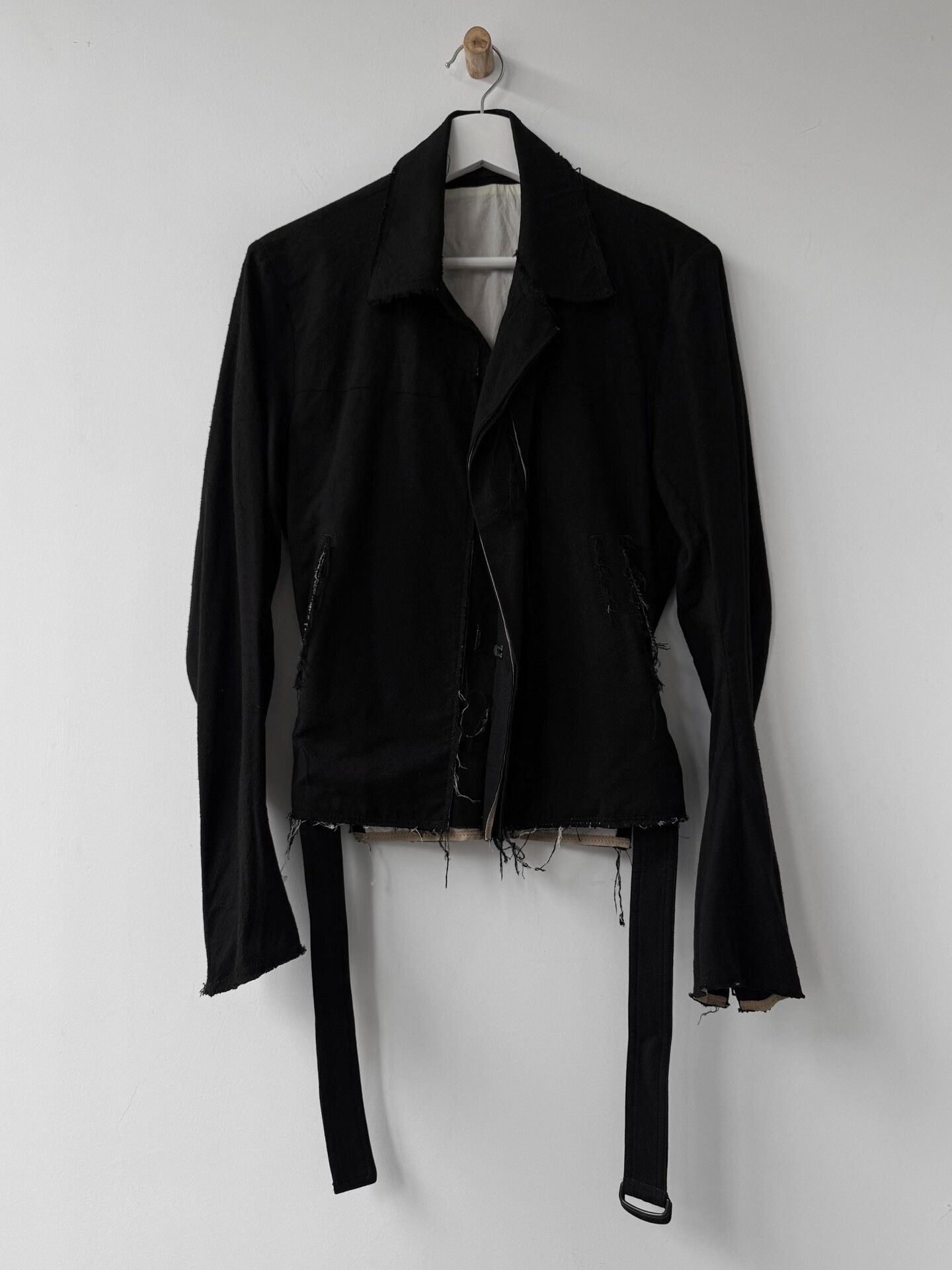 Y's for Men Yohji Yamamoto Y's Black Short Jacket Size US M / EU 48-50 / 2 - 1 Thumbnail