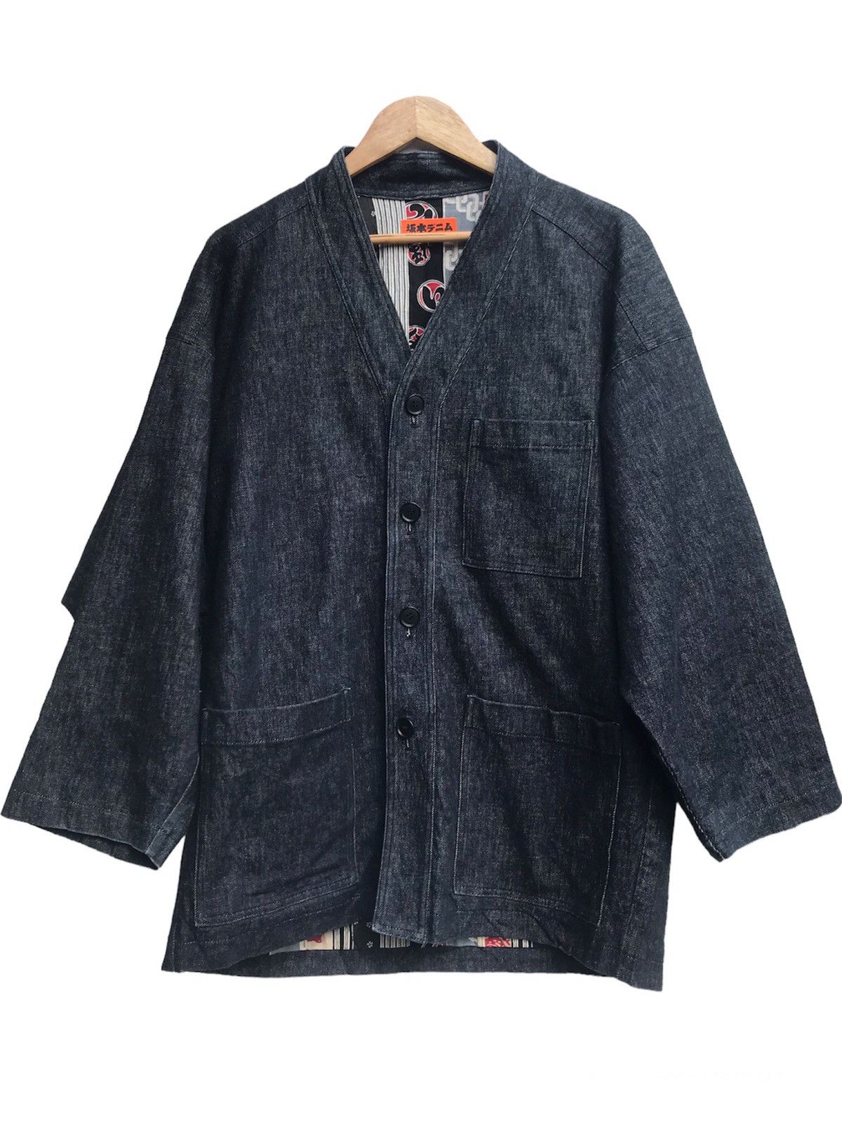 Indigo × Japan Blue Sakamoto Denim Jacket Made in Japan Size US L / EU 52-54 / 3 - 1 Thumbnail