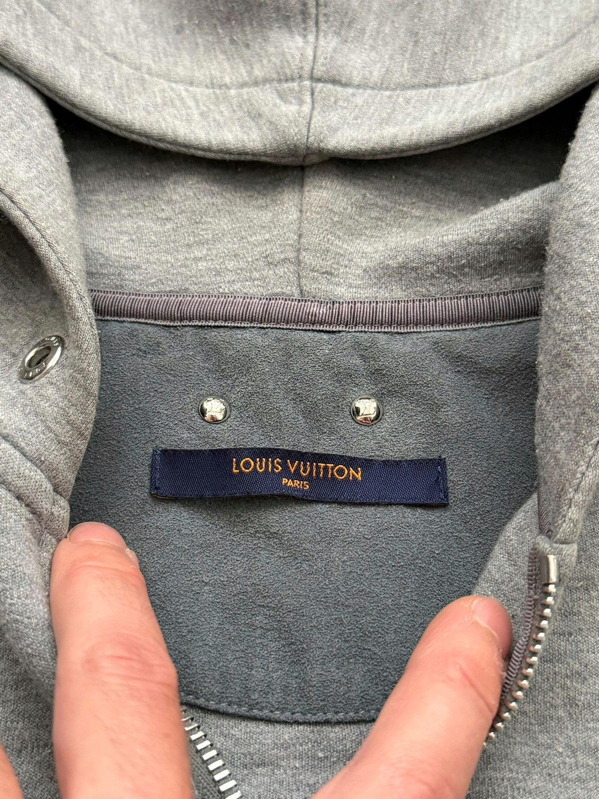 Louis Vuitton Zip Up Tech Cotton Hoodie Size US M / EU 48-50 / 2 - 5 Thumbnail