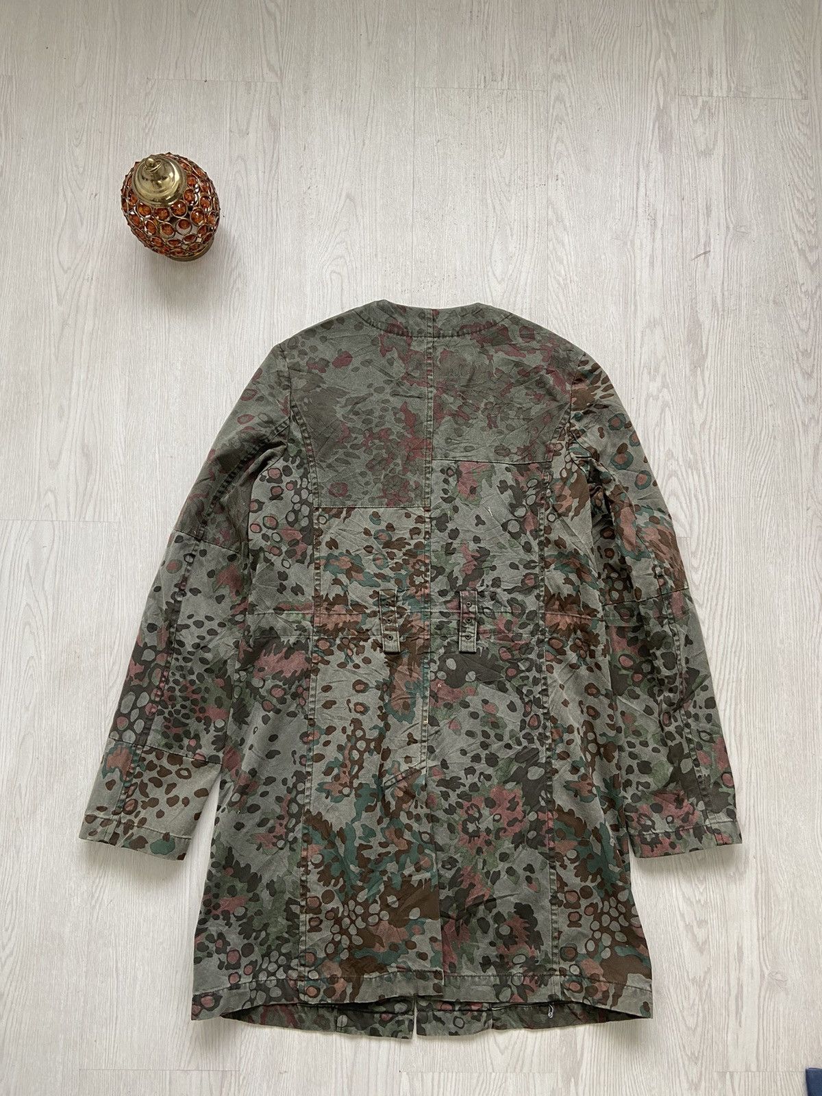 Issey Miyake × Sunao Kuwahara Vintage Archive 1990’s Sunaokuwahara Patchwork Army Jacket Size M / US 6-8 / IT 42-44 - 7 Thumbnail