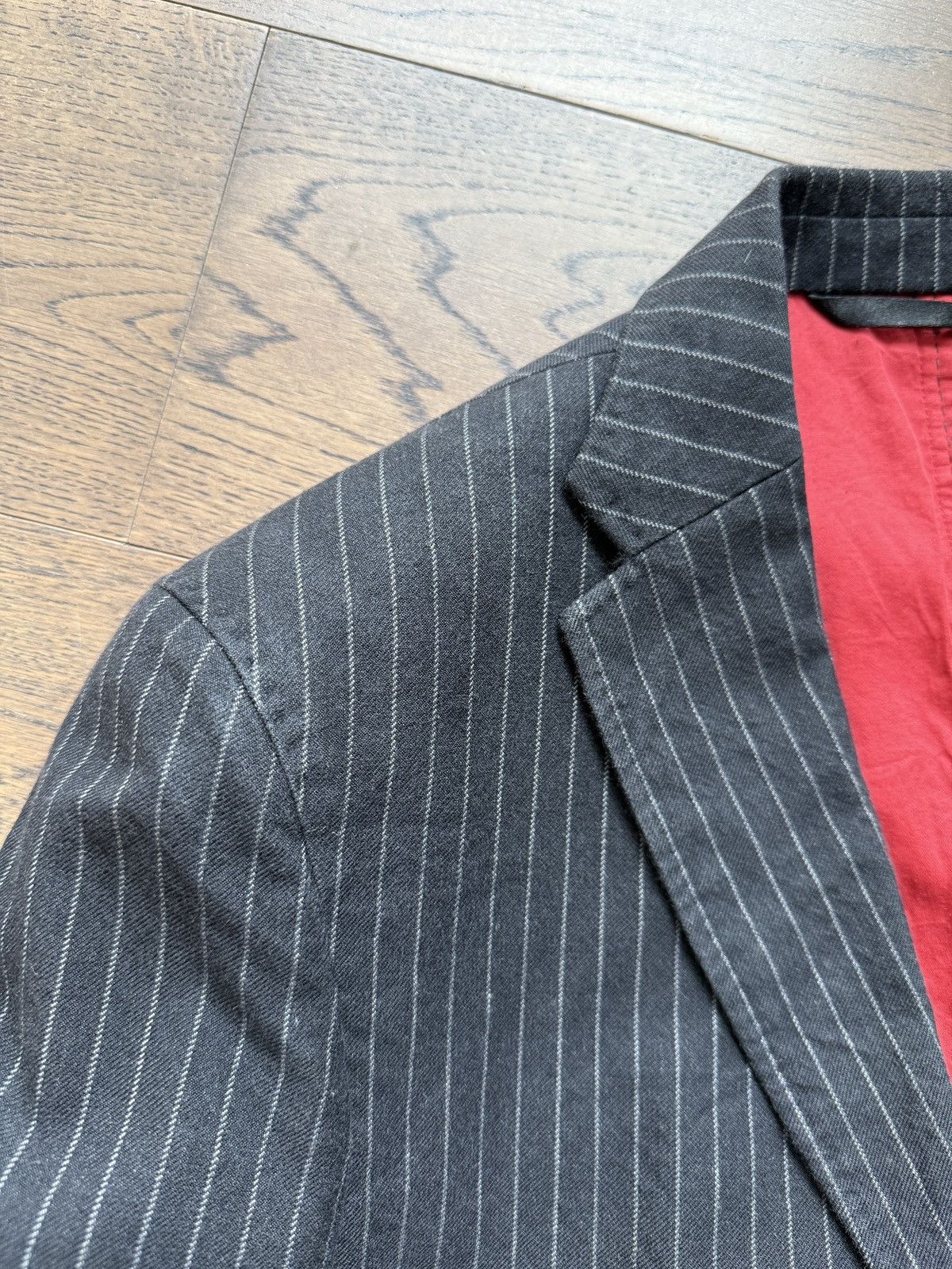 Other hLAM Milano Japanese Edition Mens Stripe Blazer Jacket S Size US S / EU 44-46 / 1 - 2 Thumbnail
