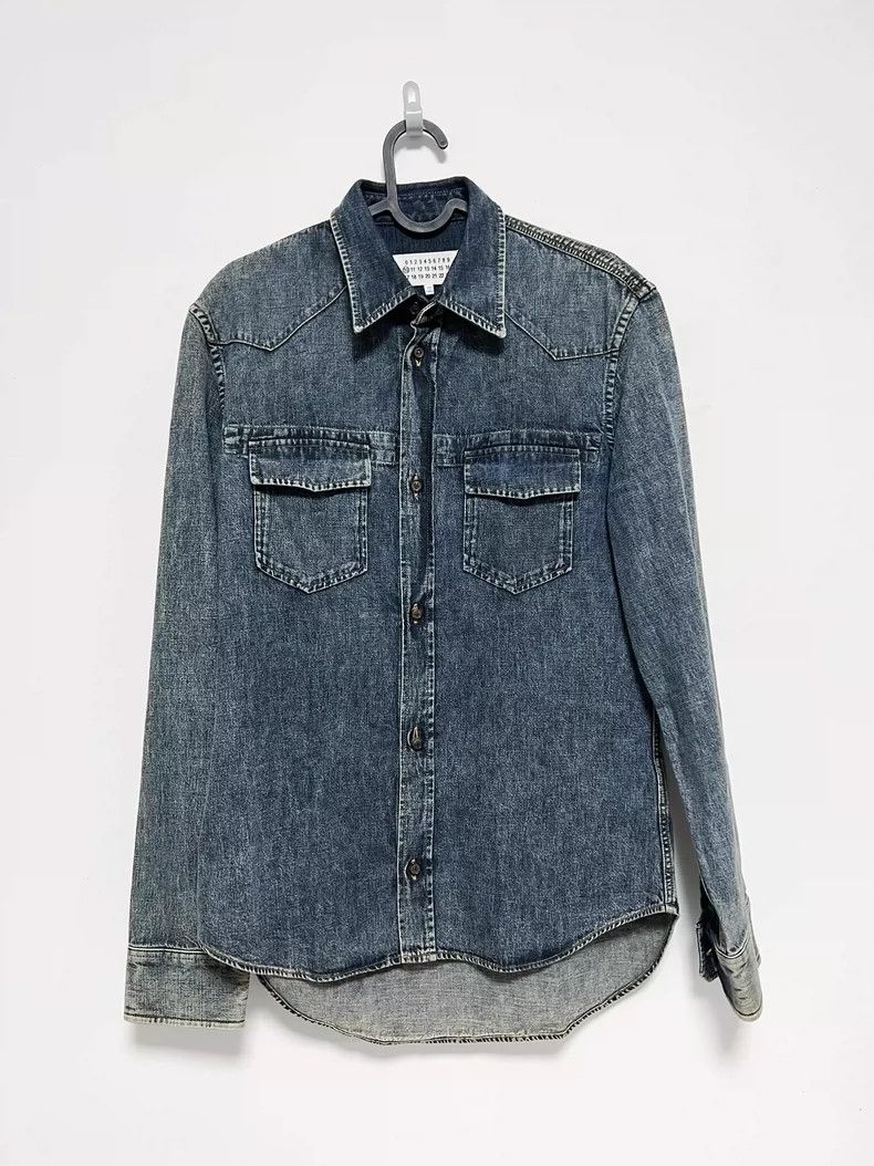 Maison Margiela Maison Margiela Denim button shirt Size US S / EU 44-46 / 1 - 1 Thumbnail